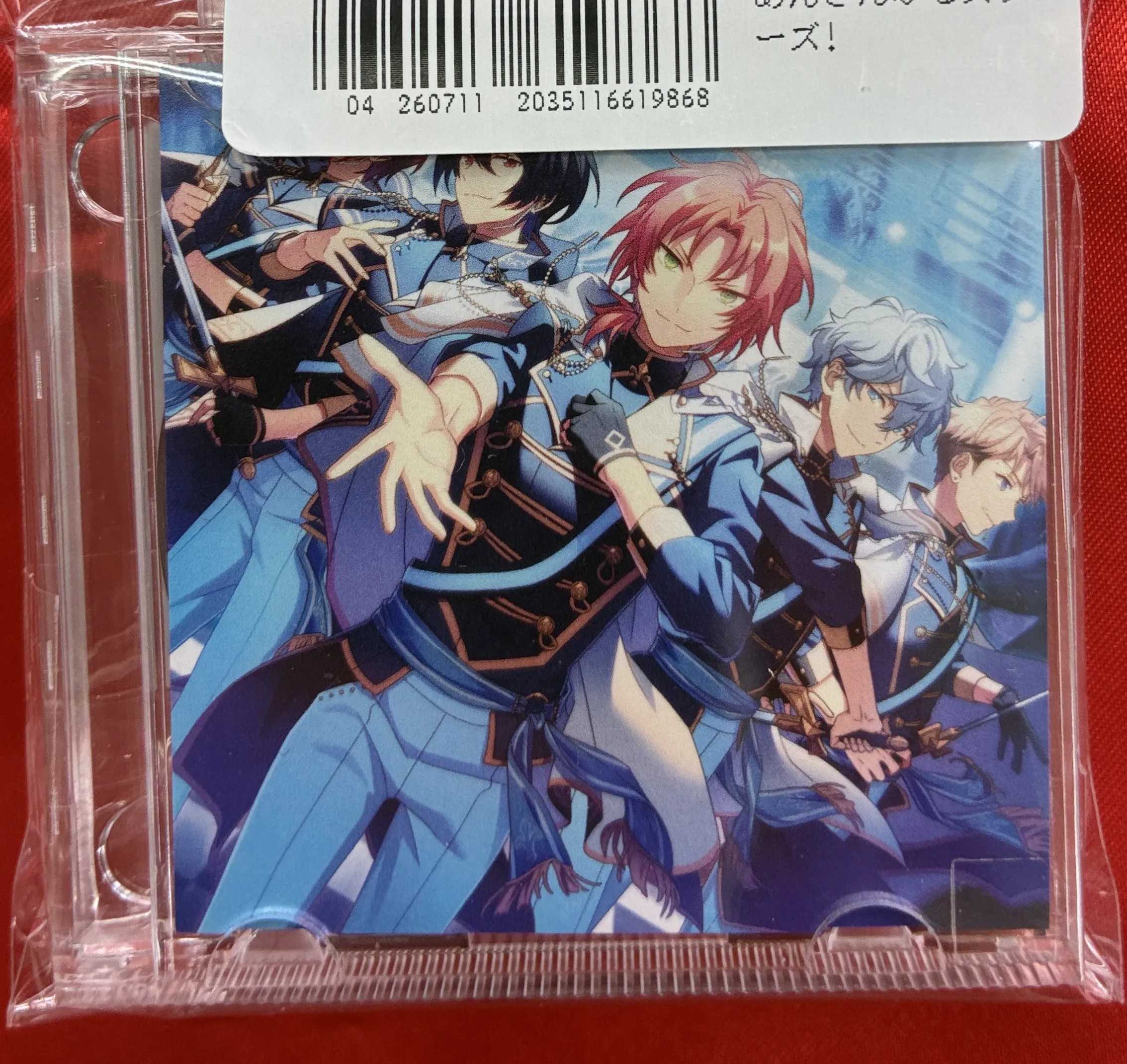 Knights CD ミニチュアキーホルダー あんさんぶるスターズ! ES unit song CD memorial ミニチュア