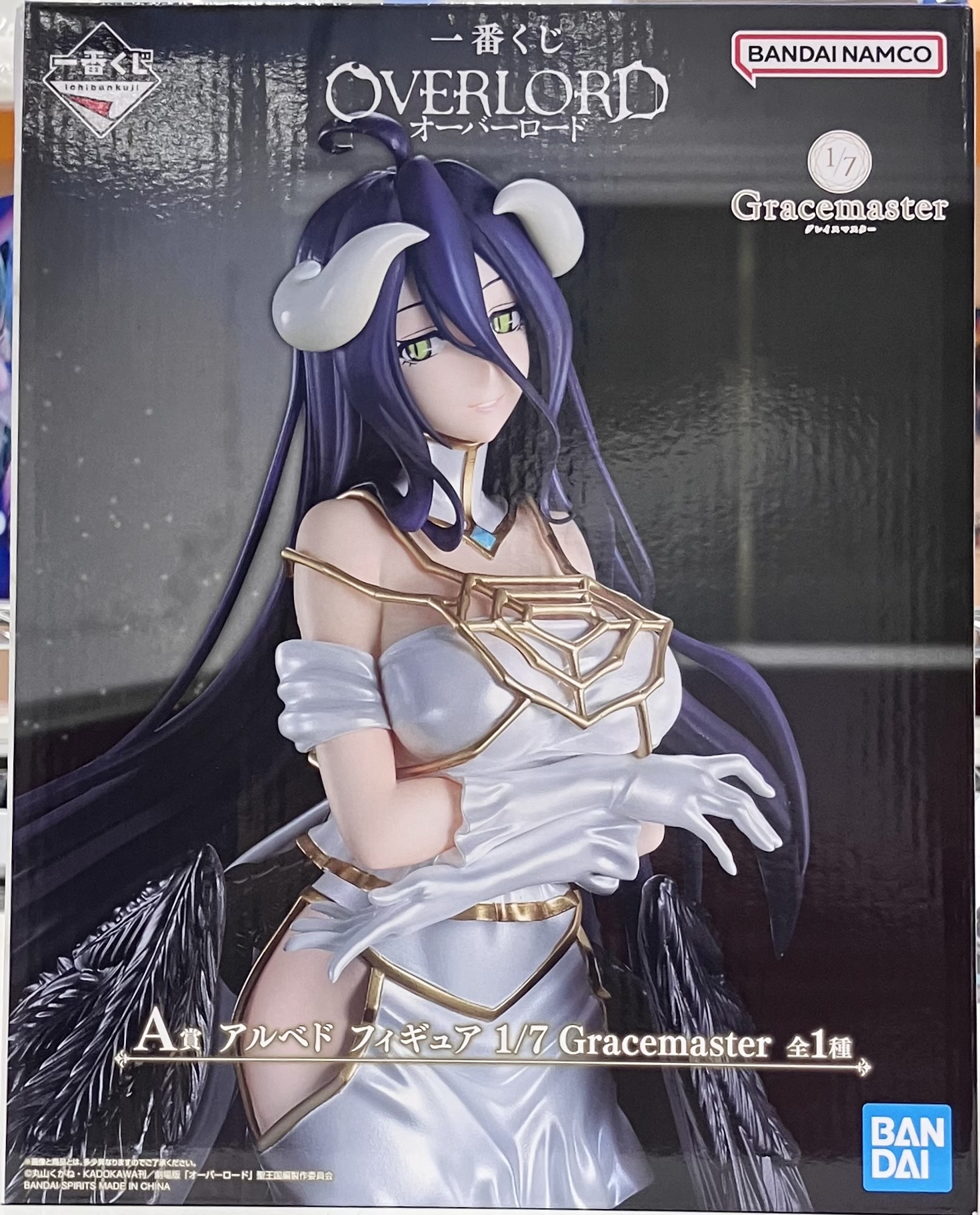 【未開封】一番くじ オーバーロード A賞 アルベド フィギュア 1/7 Gracemaster