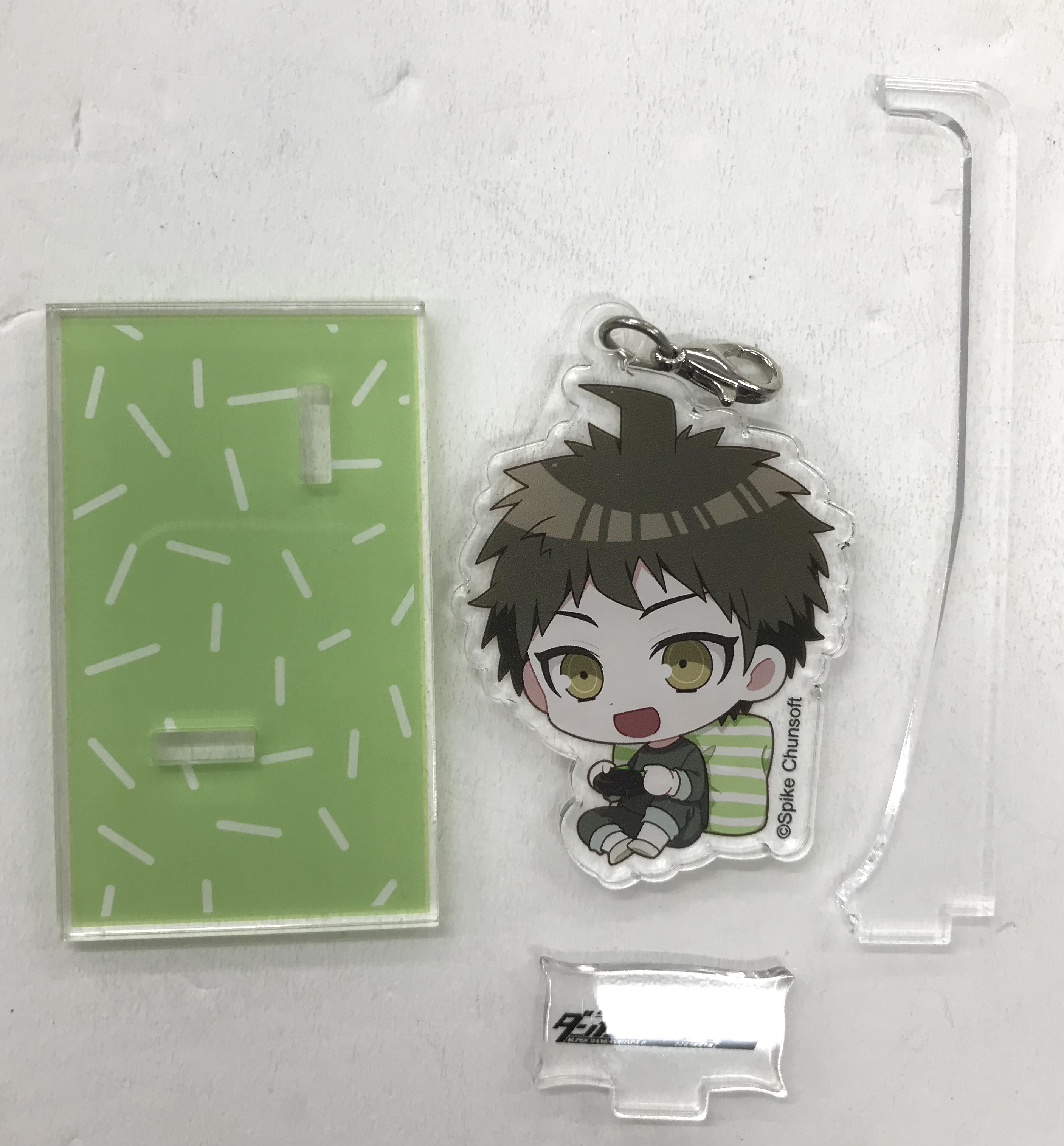 ダンガンロンパ/スーパーダンガンロンパ2×The Neworder Table 渋谷 コラボ限定描きおこしミニキャラゆらゆらアクリルチャーム 日向創