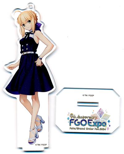 Fate/Grand Order FGO Expo ～Fate/Grand Order Fes. 2024 9th Anniversary～ メインビジュアル アクリルマスコット アルトリア・ペンドラゴン(セイバー)