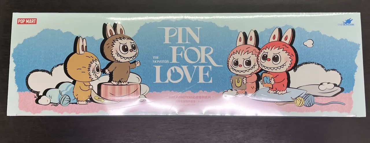 【未開封】POPMART THE MONSTERS PIN FOR LOVE シリーズ ぬいぐるみペンダント(N-Z) (1BOX)
