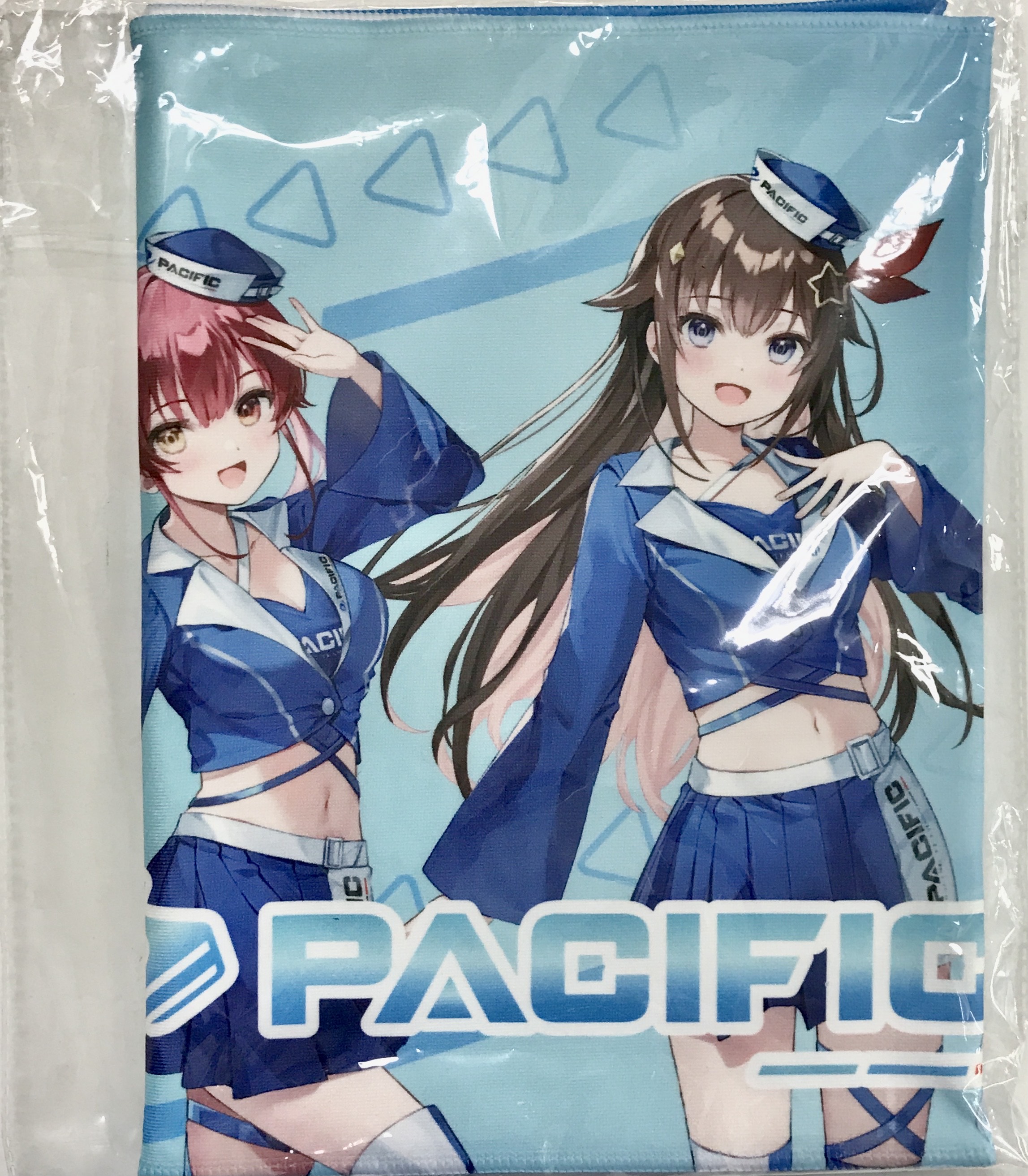 【未開封】ホロライブ×PACIFIC RACING TEAM マイクロファイバーバスタオル