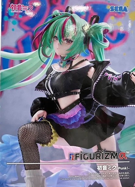 【未開封】初音ミクシリーズ FIGURIZMα "初音ミク" -Punk!-