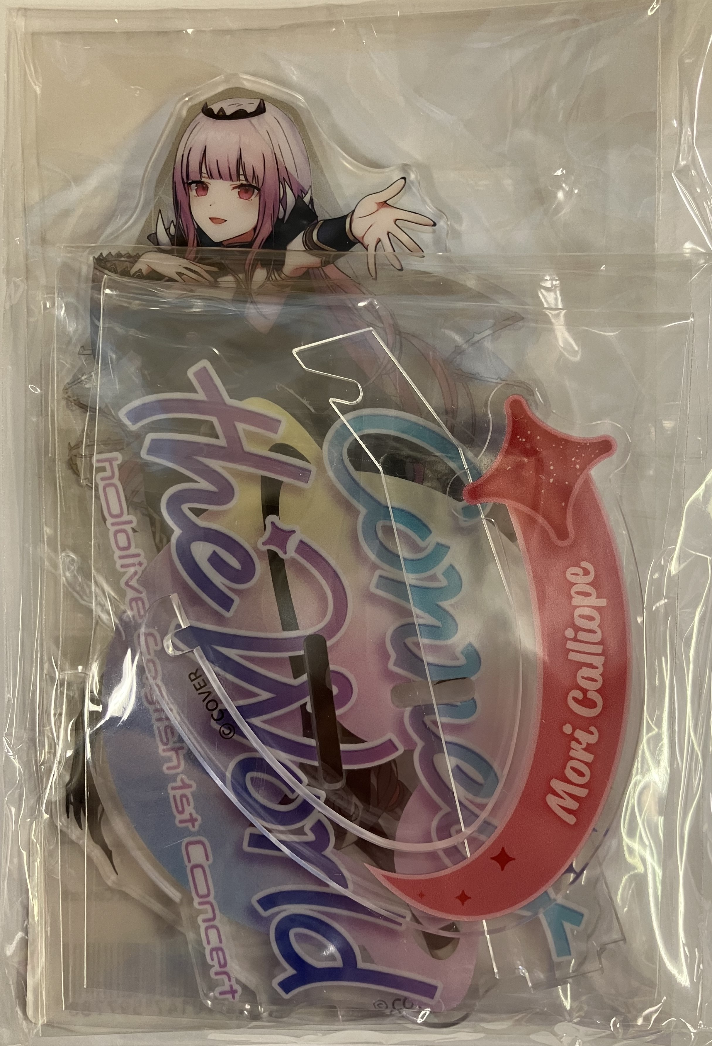 【未開封】ホロライブ hololive English 1st Concert - Connect the World - Acrylic Stand 森カリオペ
