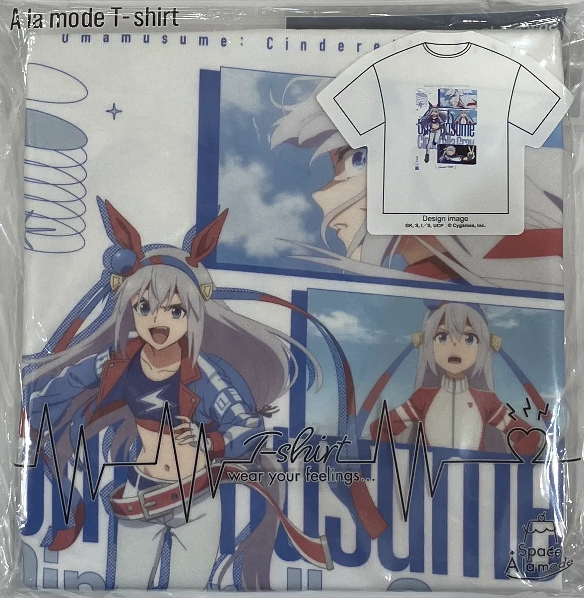 【未開封】ウマ娘 シンデレラグレイ Space A la mode T-shirt Collection タマモクロス L