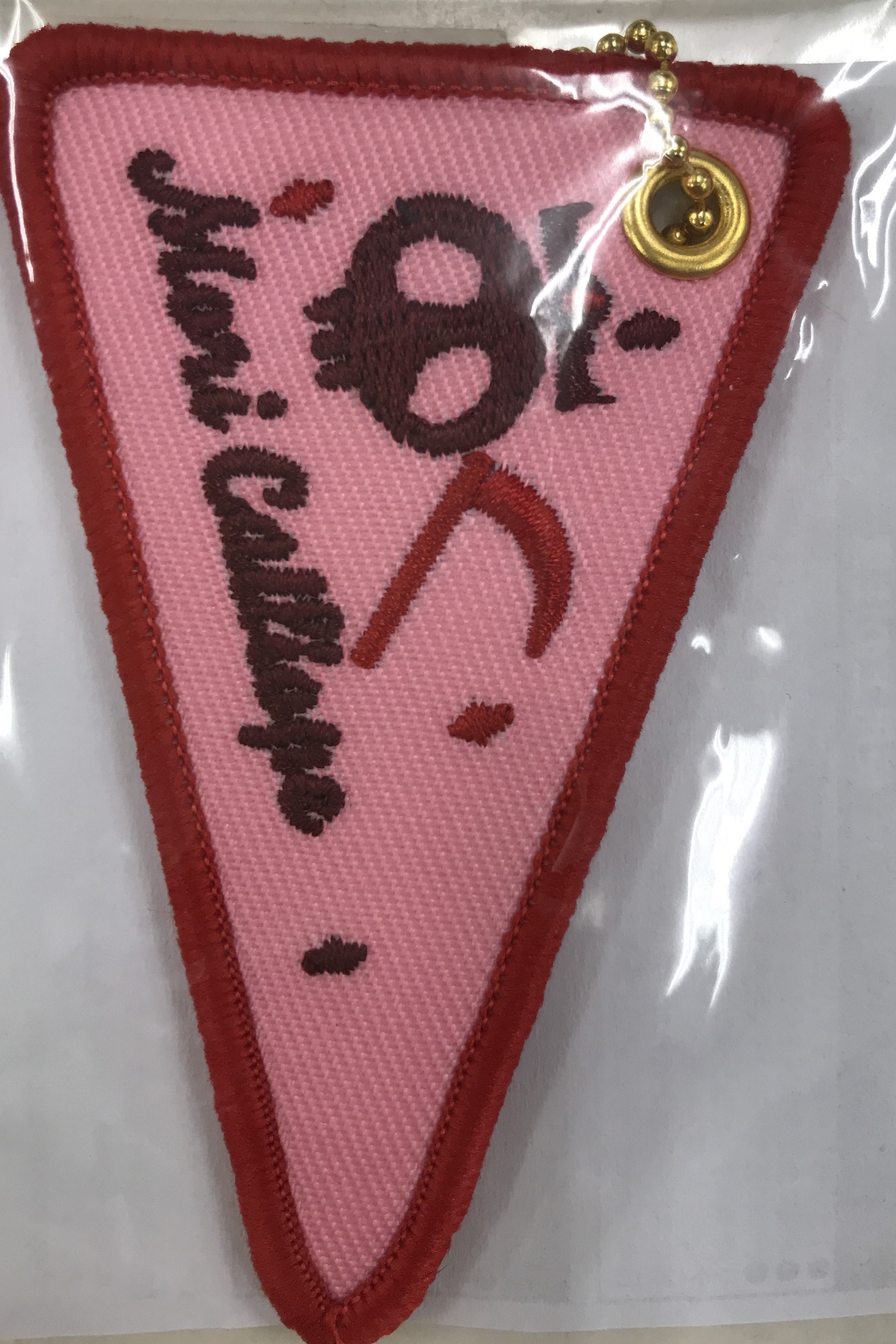 【未開封】ホロライブ hololive English 1st Concert - Connect the World - Embroidery Keychain(刺繍キーホルダー) 森カリオペ