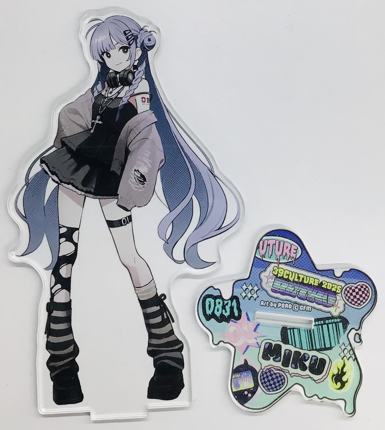 初音ミク 39Culture 2025 RETRO アクリルスタンド 初音ミク