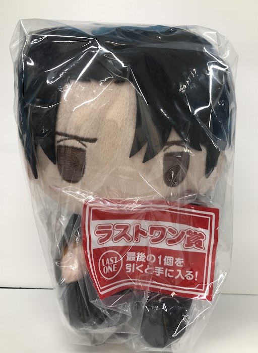 一番くじ 進撃の巨人 ～選択と結果～ ラストワン賞 ちょこのっこぬいぐるみ ぷらす リヴァイ