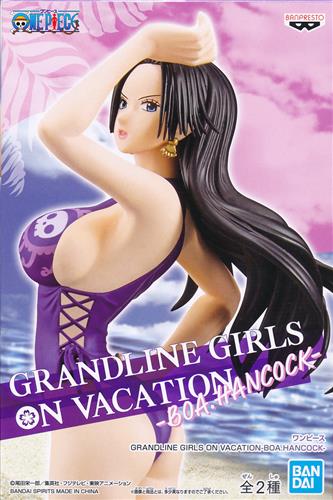 【未開封】ONE PIECE GRANDLINE GIRLS ON VACATION -BOA.HANCOCK- (ボア・ハンコック) (水着パープル)