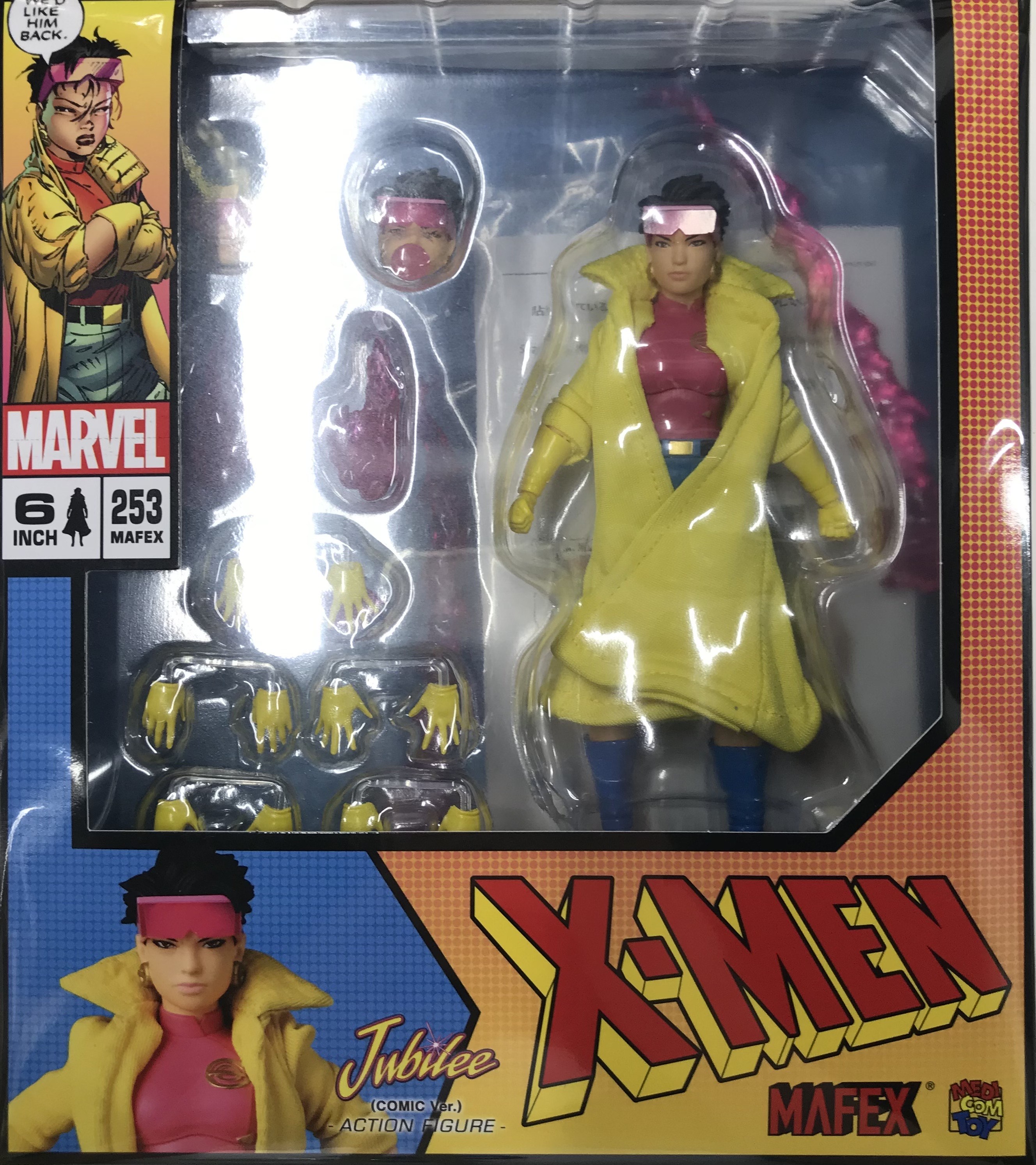 【未開封】MAFEX No.253 X-MEN JUBILEE(COMIC Ver.) 【フィギュア】[メディコム・トイ]