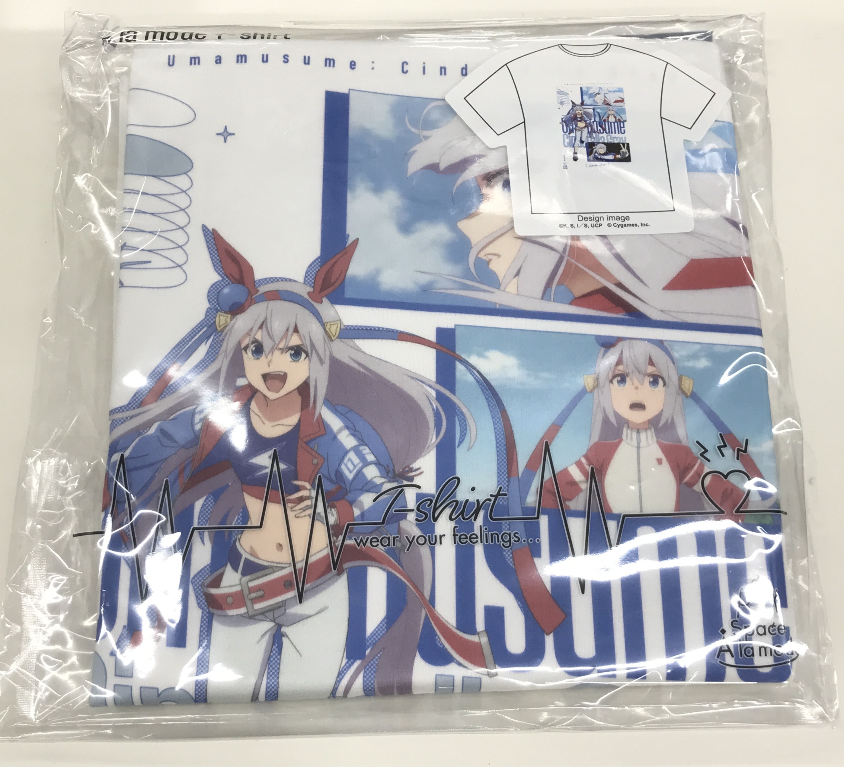 ウマ娘 シンデレラグレイ Space A la mode T-shirt Collection タマモクロス M