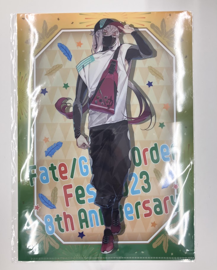Fate/Grand Order Fes. 2023 夏祭り ～8th Anniversary～ サーヴァント別 描き下ろしイラスト A4クリアファイル アスクレピオス(キャスター)