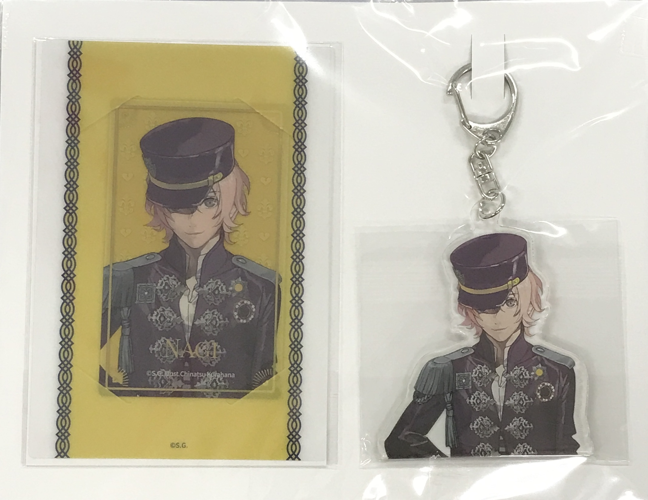 【未開封】ブロッコリーオンラインくじ うたの☆プリンスさまっ♪ 15th Anniversary RAGING Ver. C賞 カスタマイズビジュアルカードコレクション&アクリルキーホルダー 帝 ナギ