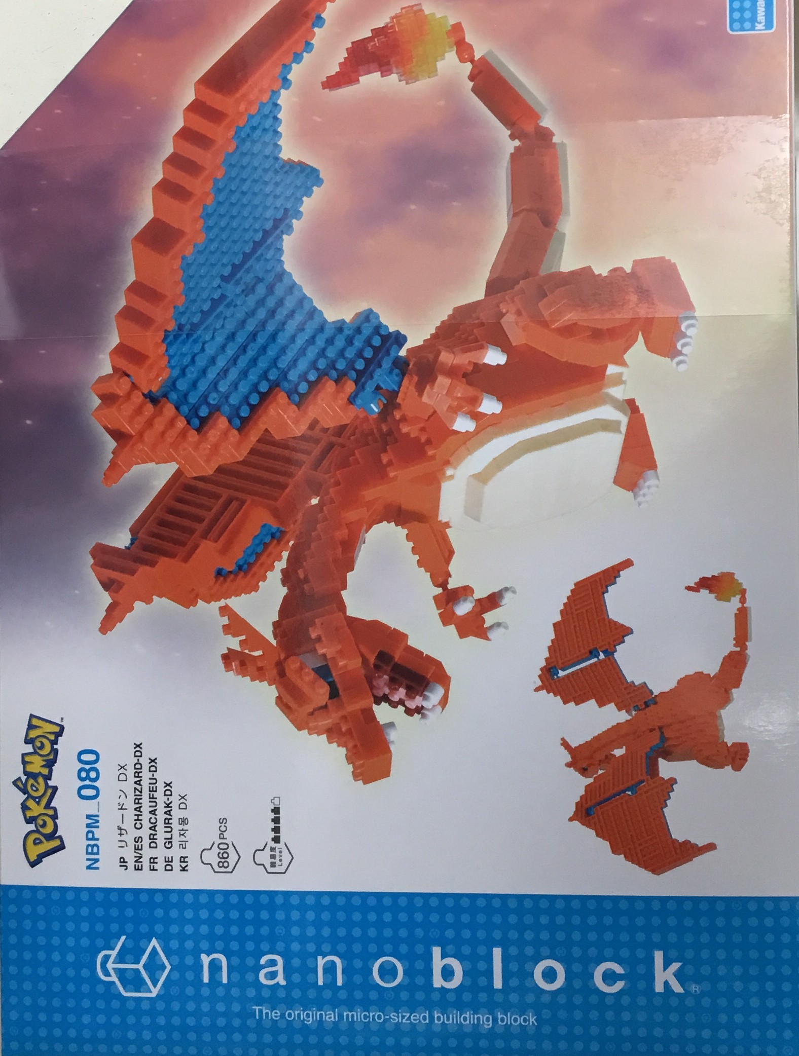 【未開封】ポケットモンスター Pokemon×nanoblock NBPM_080 リザードンDX