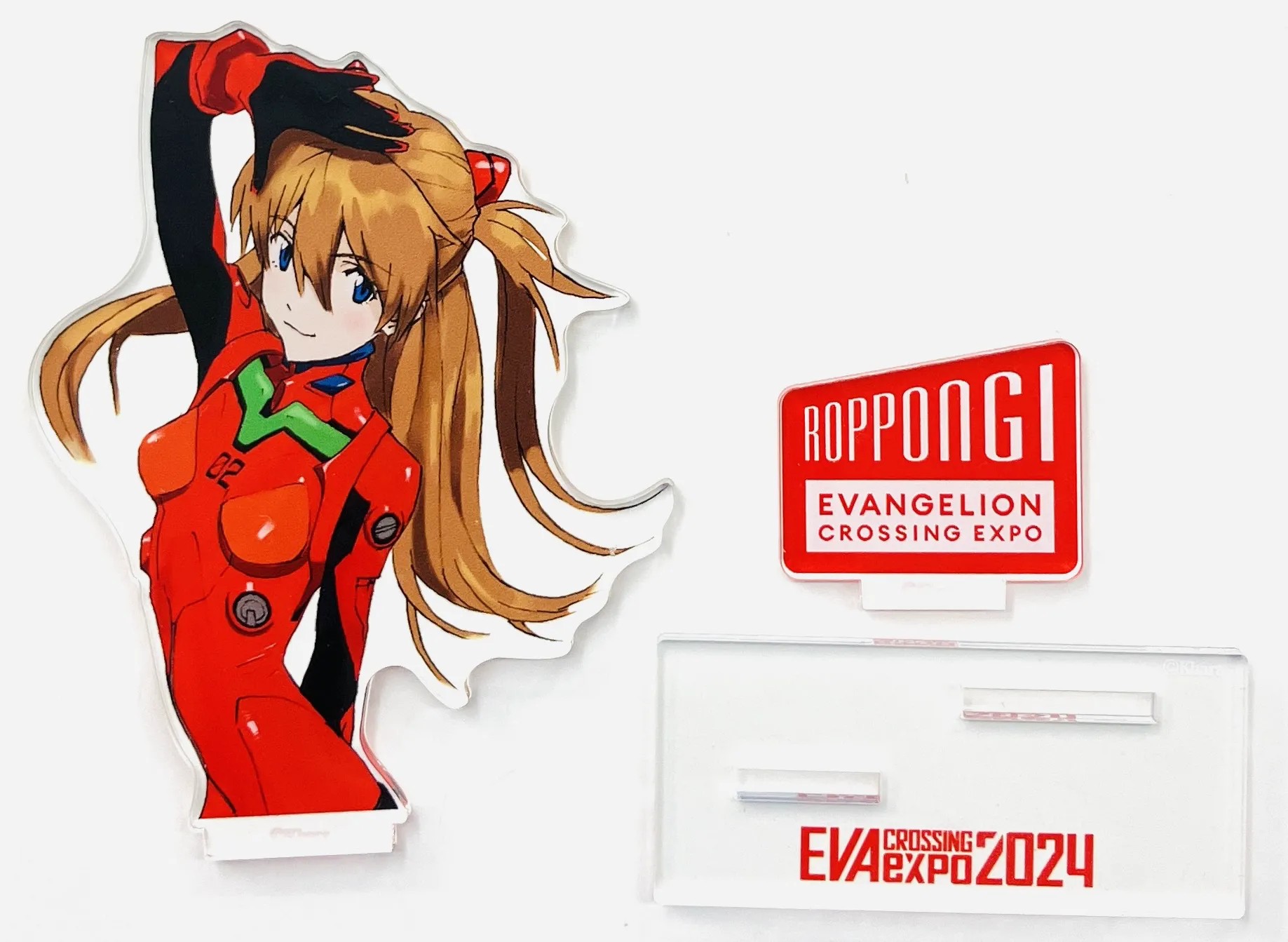 新世紀エヴァンゲリオン EVANGELION CROSSING EXPO -エヴァンゲリオン大博覧会(エヴァ大博覧会)-×六本木ロゴ ROPPONGI ｱｸﾘﾙｽﾀﾝﾄﾞ 式波・アスカ・ラングレー 【新世紀エヴァンゲリオン EVANGELION CROSSING EXPO -エヴァンゲリオン大博覧会(エヴァ大博覧会)- 六本木会場】