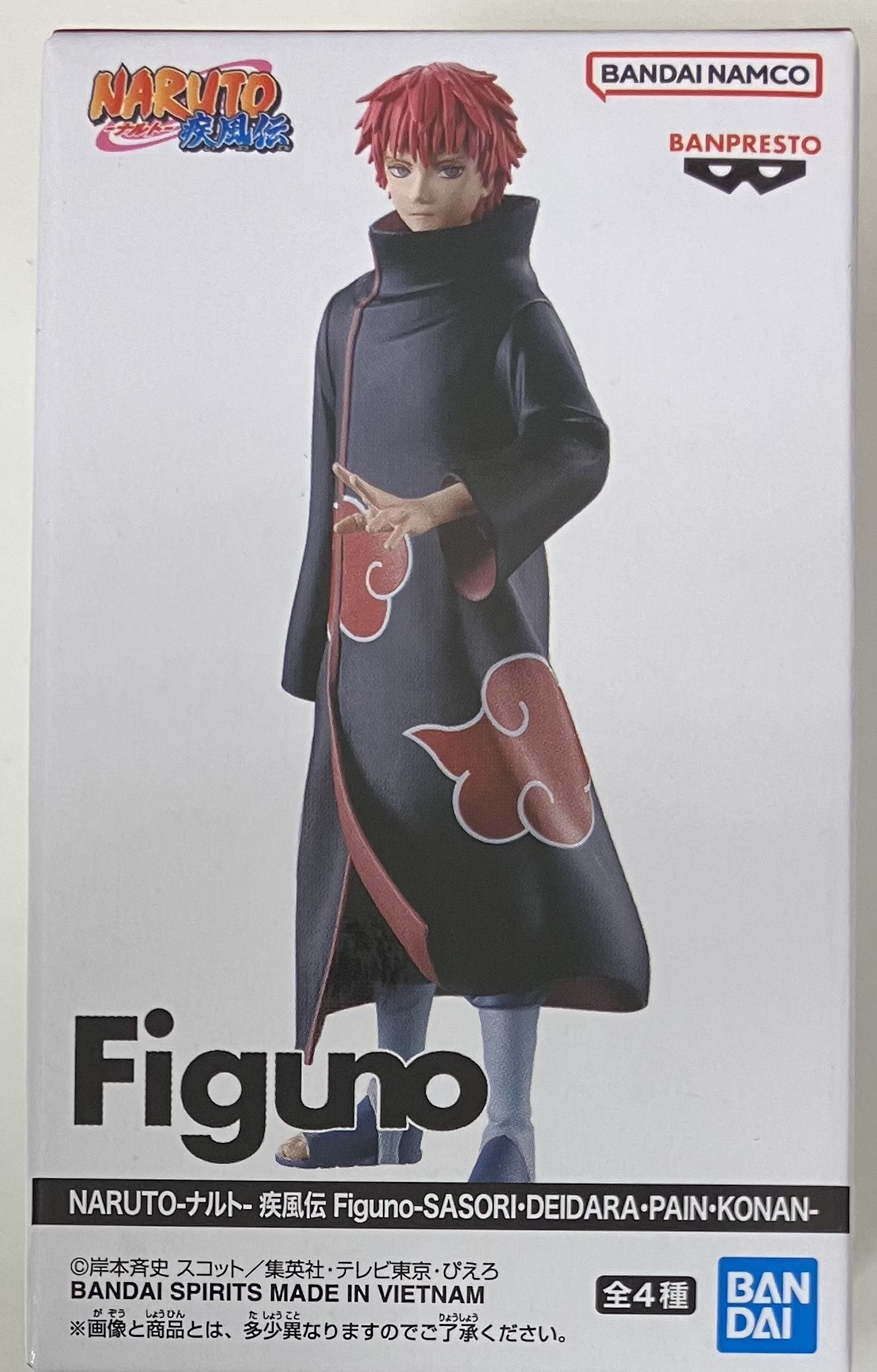 【未開封】NARUTO-ナルト- 疾風伝 Figuno-SASORI・DEIDARA・PAIN・KONAN- サソリ