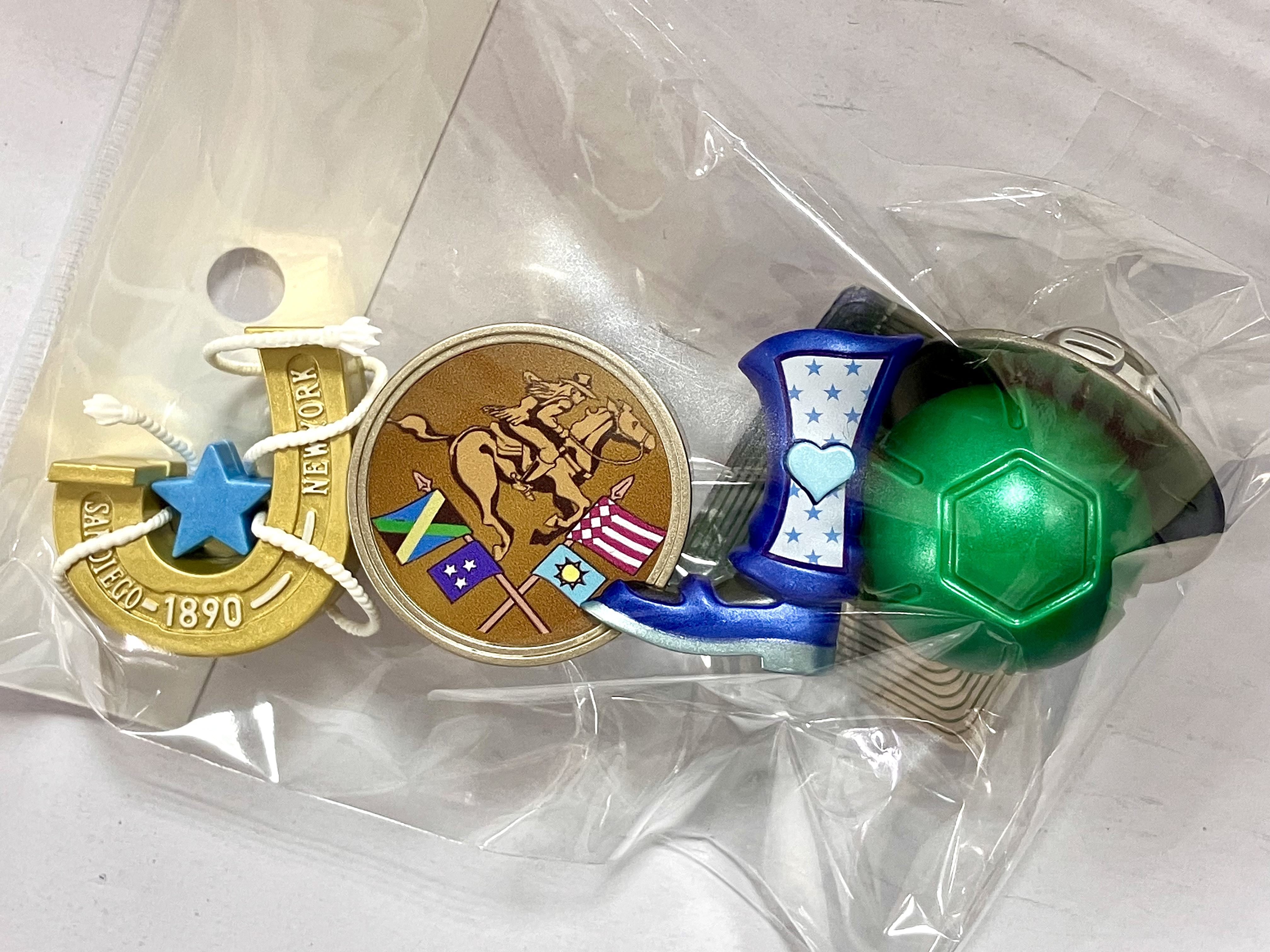 一番くじ ジョジョの奇妙な冒険 The Gathering of STARS H賞 ジョジョの奇妙な冒険 LOGO de Collection スティール・ボール・ラン