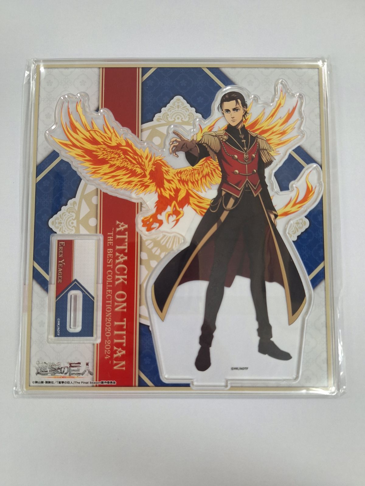 【未開封】進撃の巨人 The Final Season×カラオケの鉄人 -The Best Collection 2020-2024- アクリルスタンド Phoenix エレン・イェーガー