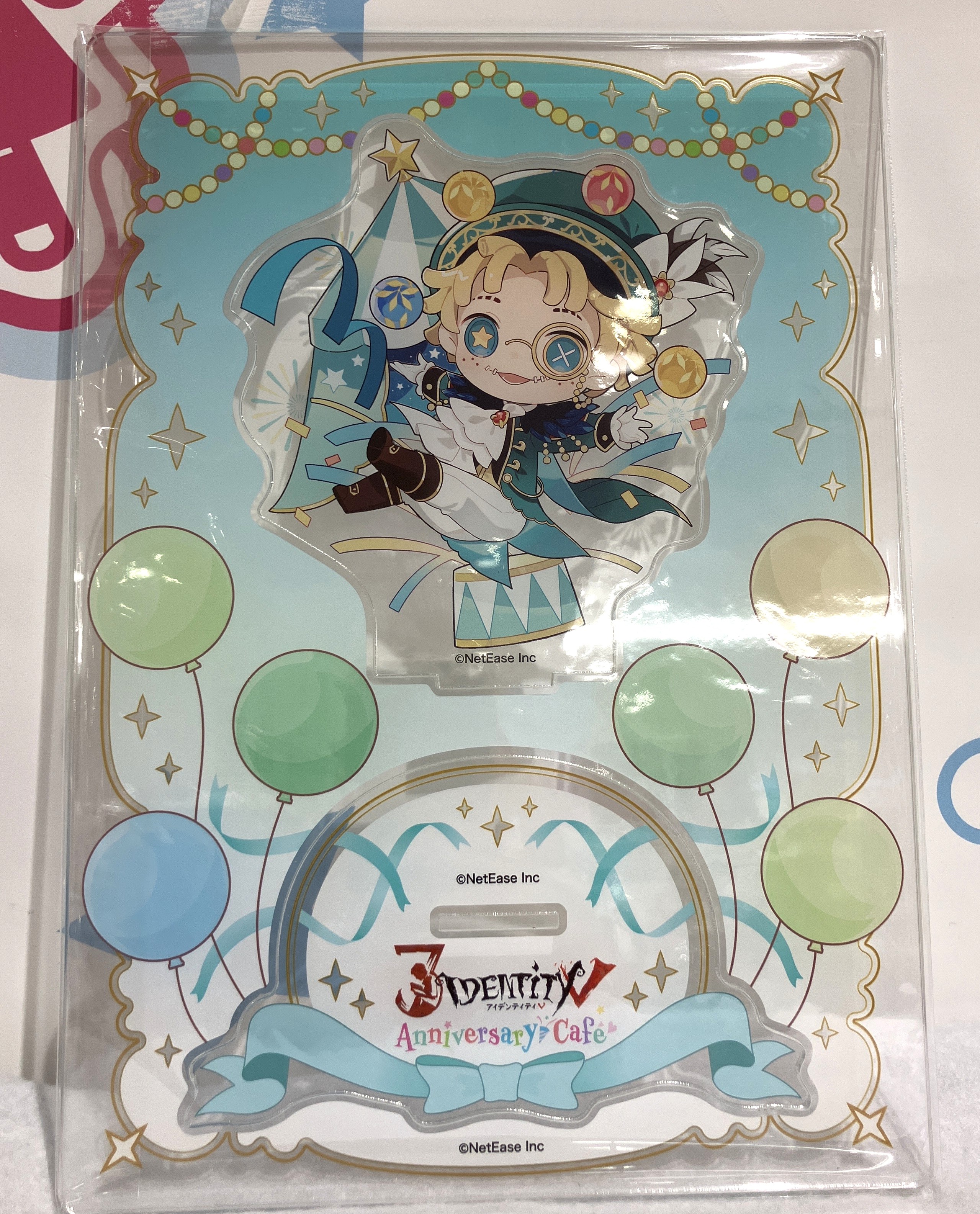Identity V 第五人格×SWEETS PARADISE 3rd Anniversary Cafe ビッグアクリルスタンド 曲芸師(マイク・モートン)