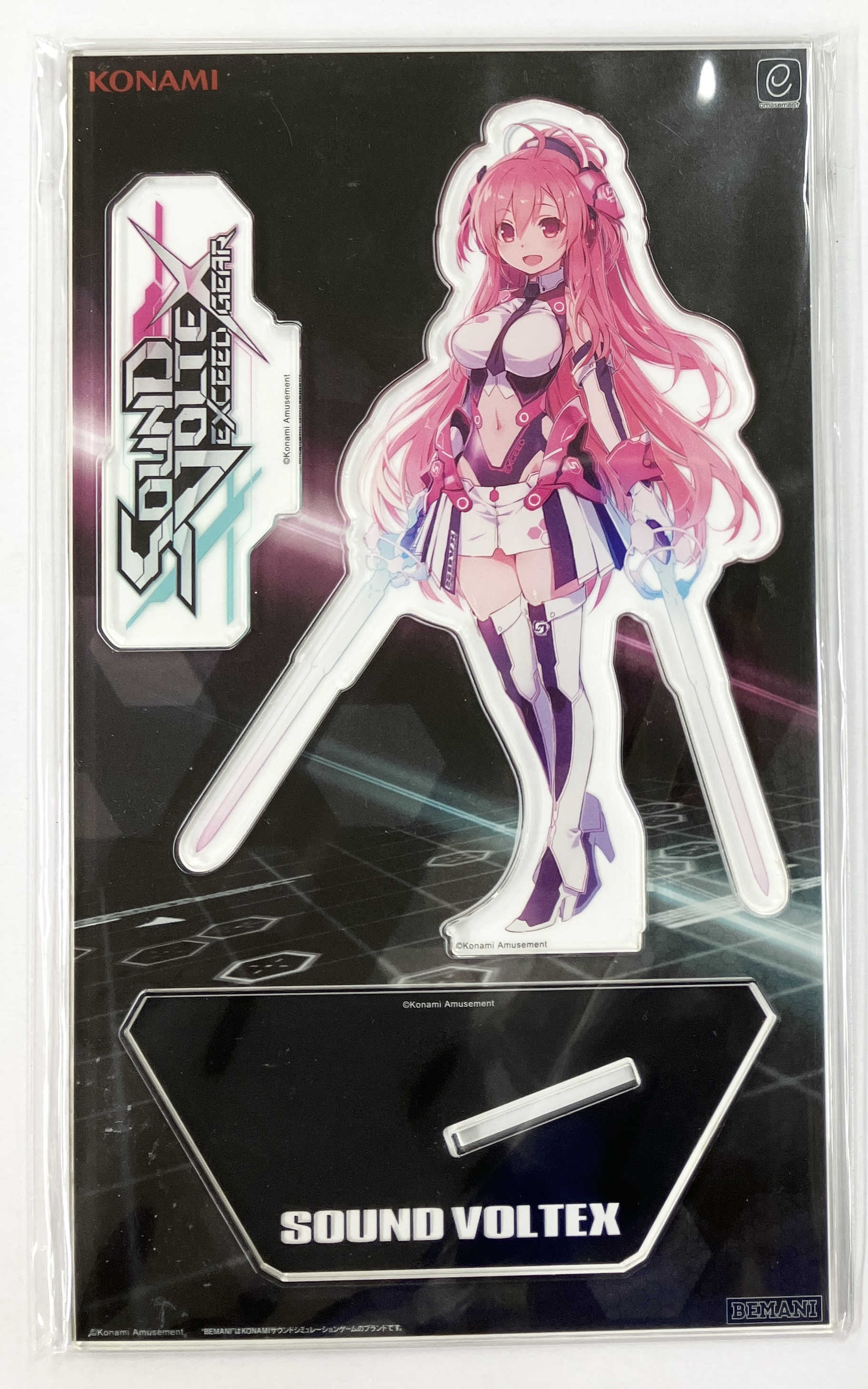 【未開封】SOUND VOLTEX EXCEED GEAR アクリルフィギュア レイシス 【祝!!11周年超激レアグッズキャンペーン!!VOLTE FACTORY】