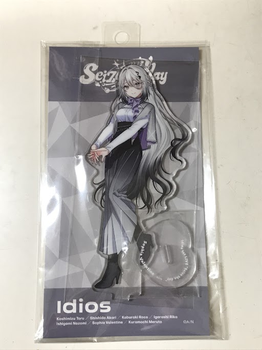 【未開封】にじさんじ Idios 1st LIVE "Seize the day" ラメアクリルスタンド Day1 ソフィア・ヴァレンタイン