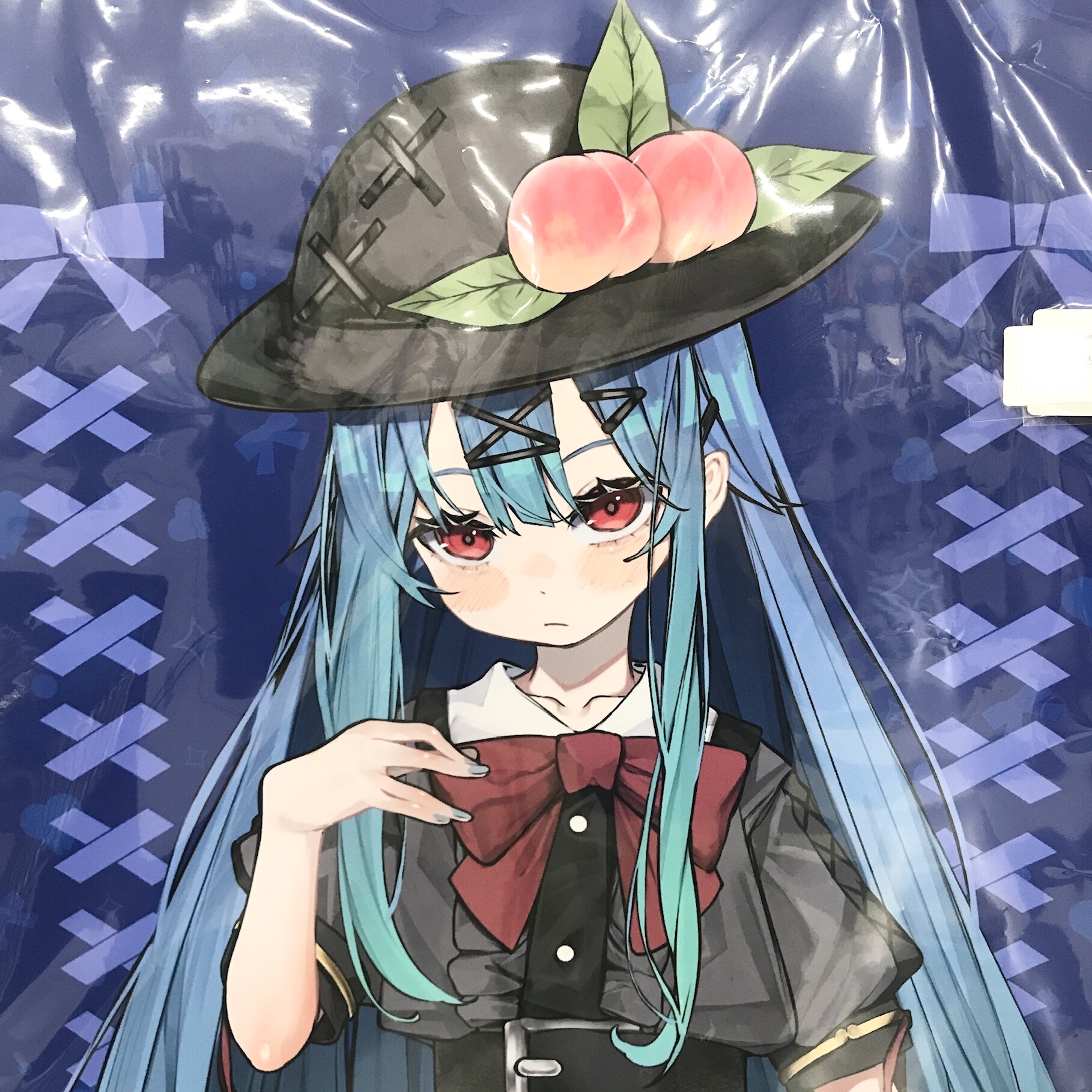 東方Project×BOOKOFF コラボ第4弾  B2縦タペストリー 比那名居天子 病みかわいいver.