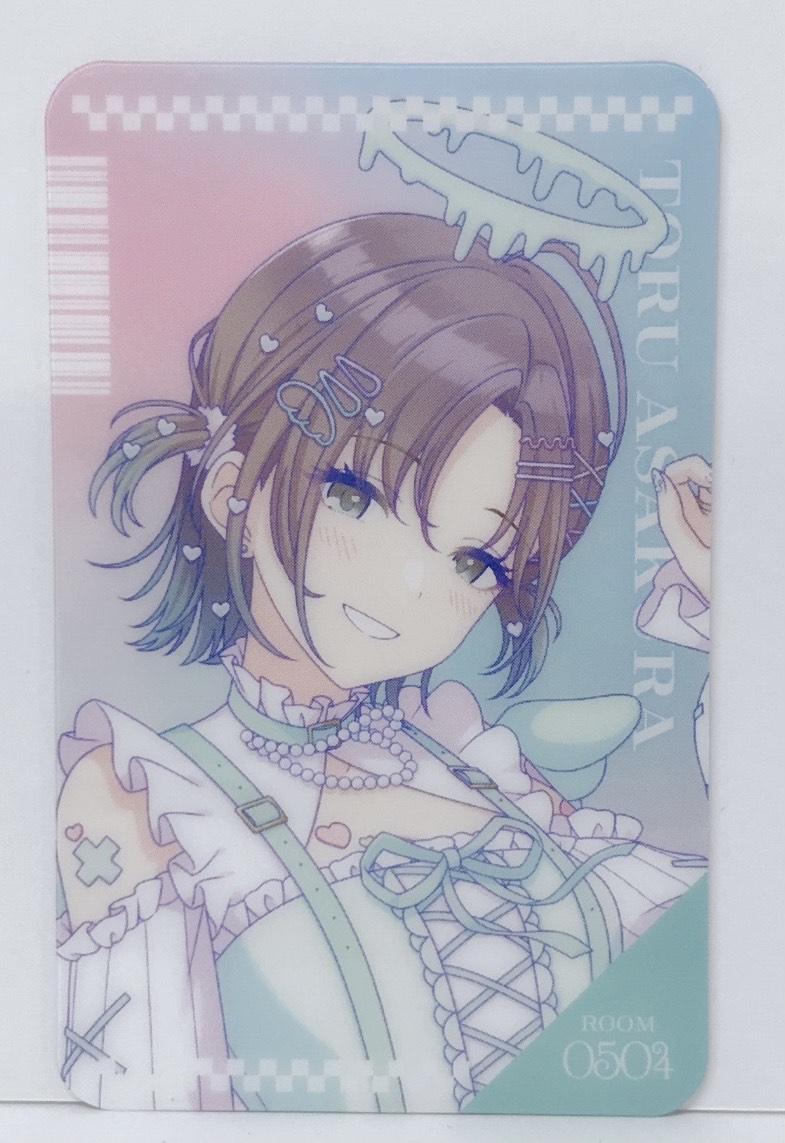 アイドルマスター シャイニーカラーズ×カラオケの鉄人 ～ANGEL&DEVIL mode～ ルームキー風カード 浅倉透