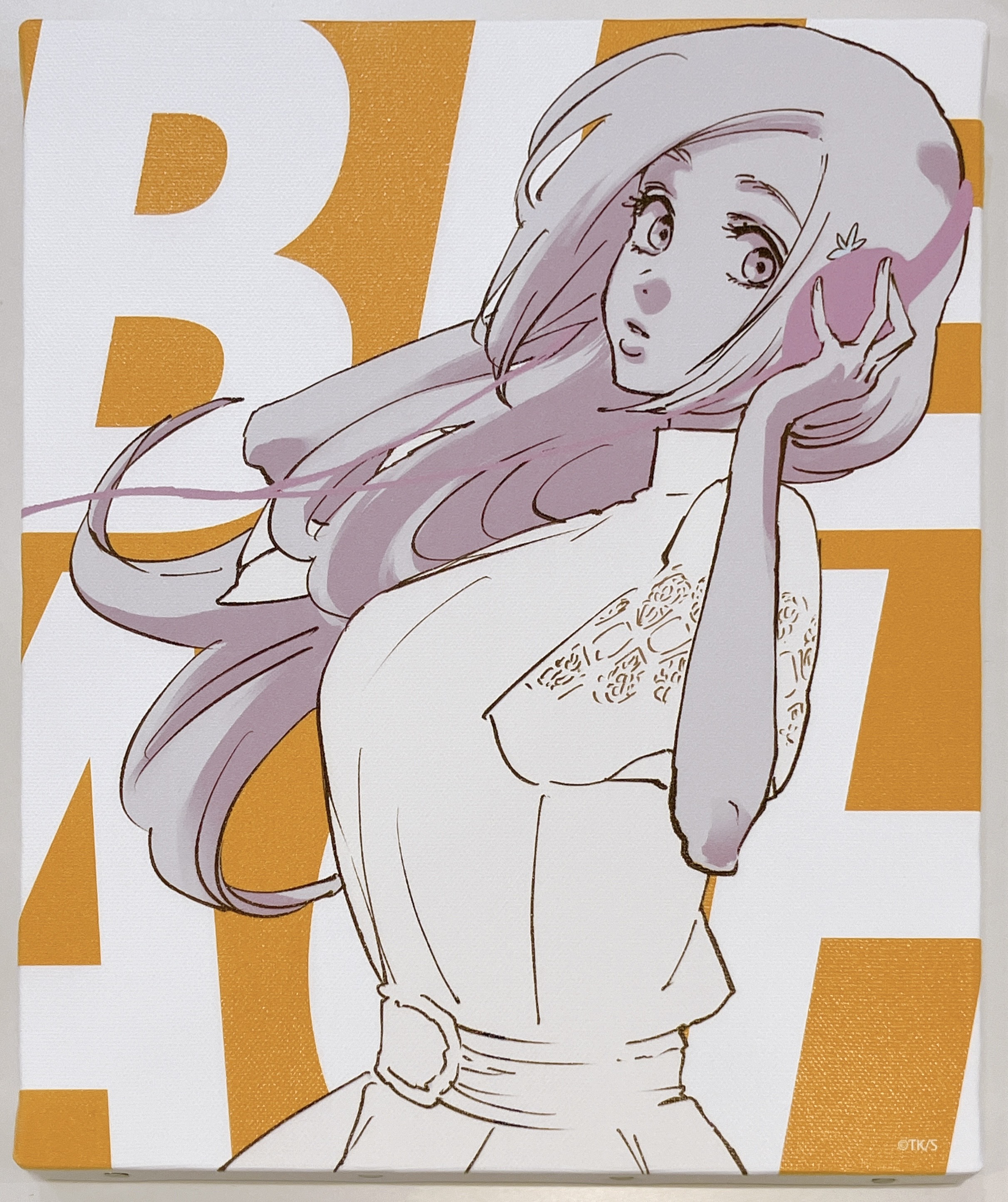 BLEACH BLACK HOLE DISCO CLUB フルカラーアートボード 井上織姫