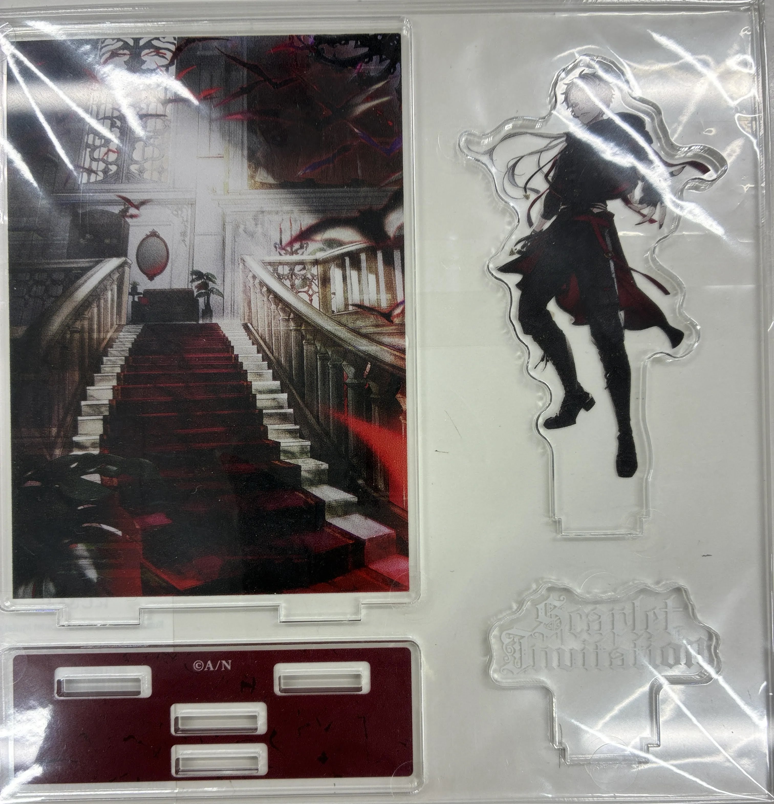 【未開封】にじさんじ Kuzuha Birthday Event Scarlet Invitation アクリルジオラマ 葛葉