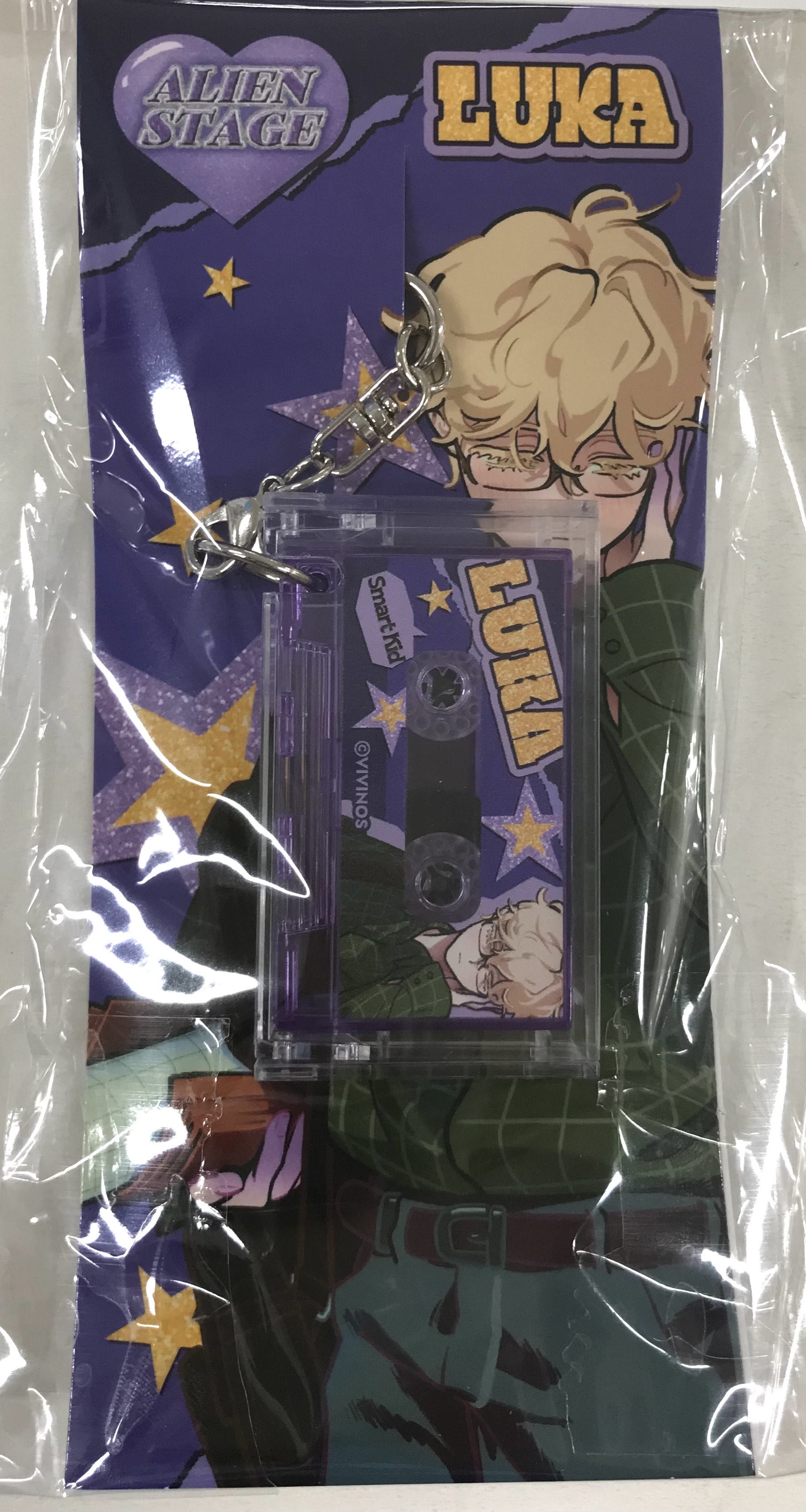 ALIEN STAGE カセット形キーホルダー LUKA ルカ Find your Plus One!