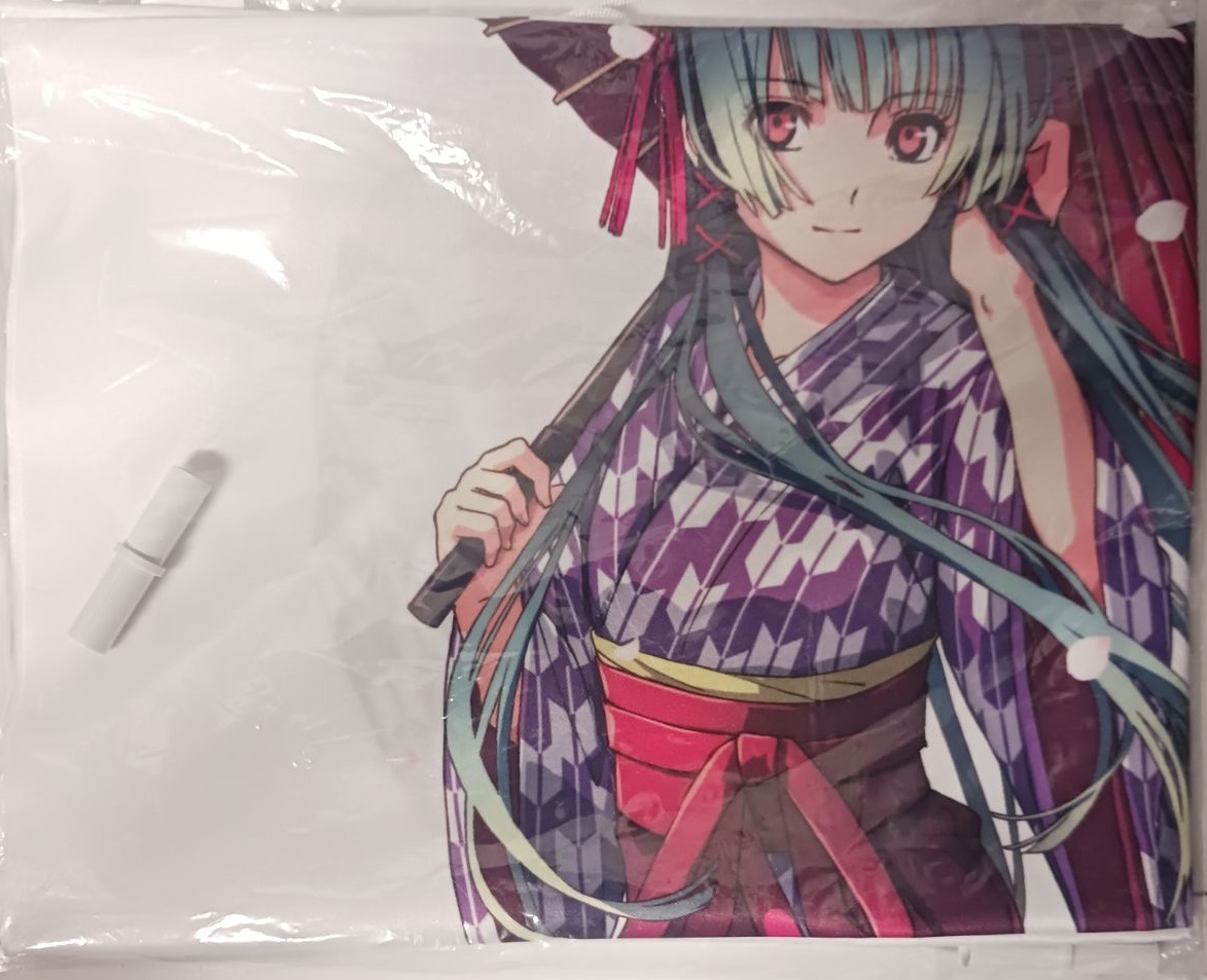 【未開封】亰都ザナドゥ -桜花幻舞- B2タペストリー 六道楓華 【ソフマップ特典】