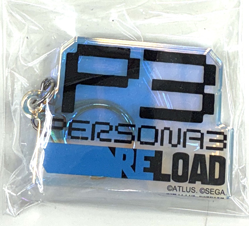 ペルソナ 30th タイトルロゴ アクリルキーホルダー ペルソナ 3 リロード