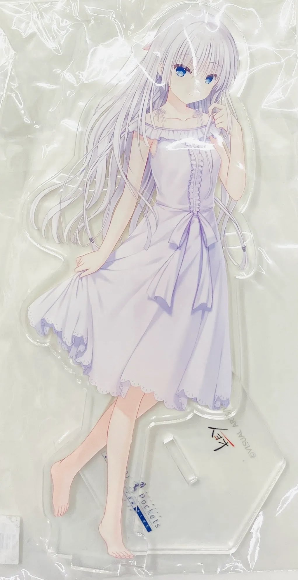 Summer Pockets アクリルスタンド 鳴瀬しろは ビジュアルファンブックver.
