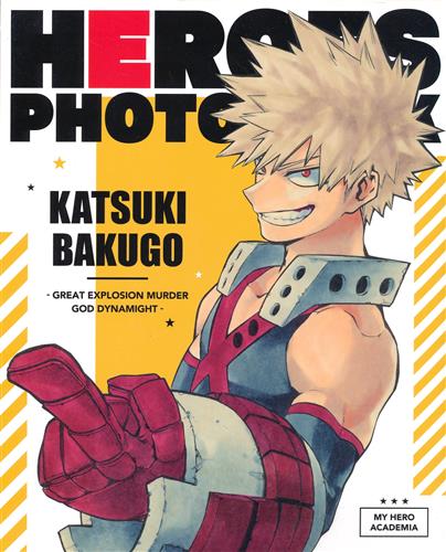 【未開封】僕のヒーローアカデミア HEROES PHOTO BOOK -KATSUKI BAKUGO-