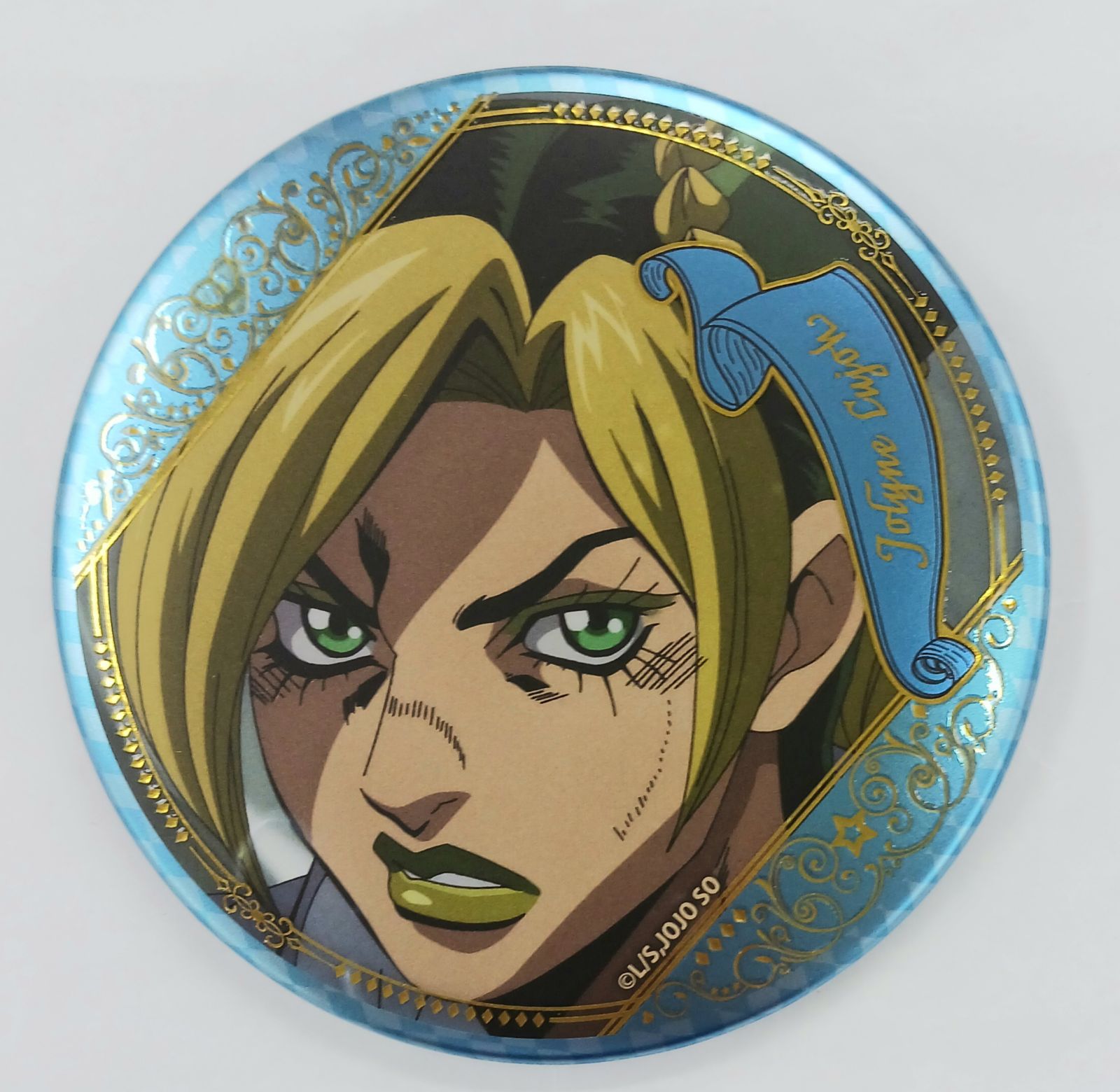 ジョジョの奇妙な冒険 アニメ10周年記念展 場面写缶バッジコレクション 9 ストーンオーシャン 空条徐倫 B