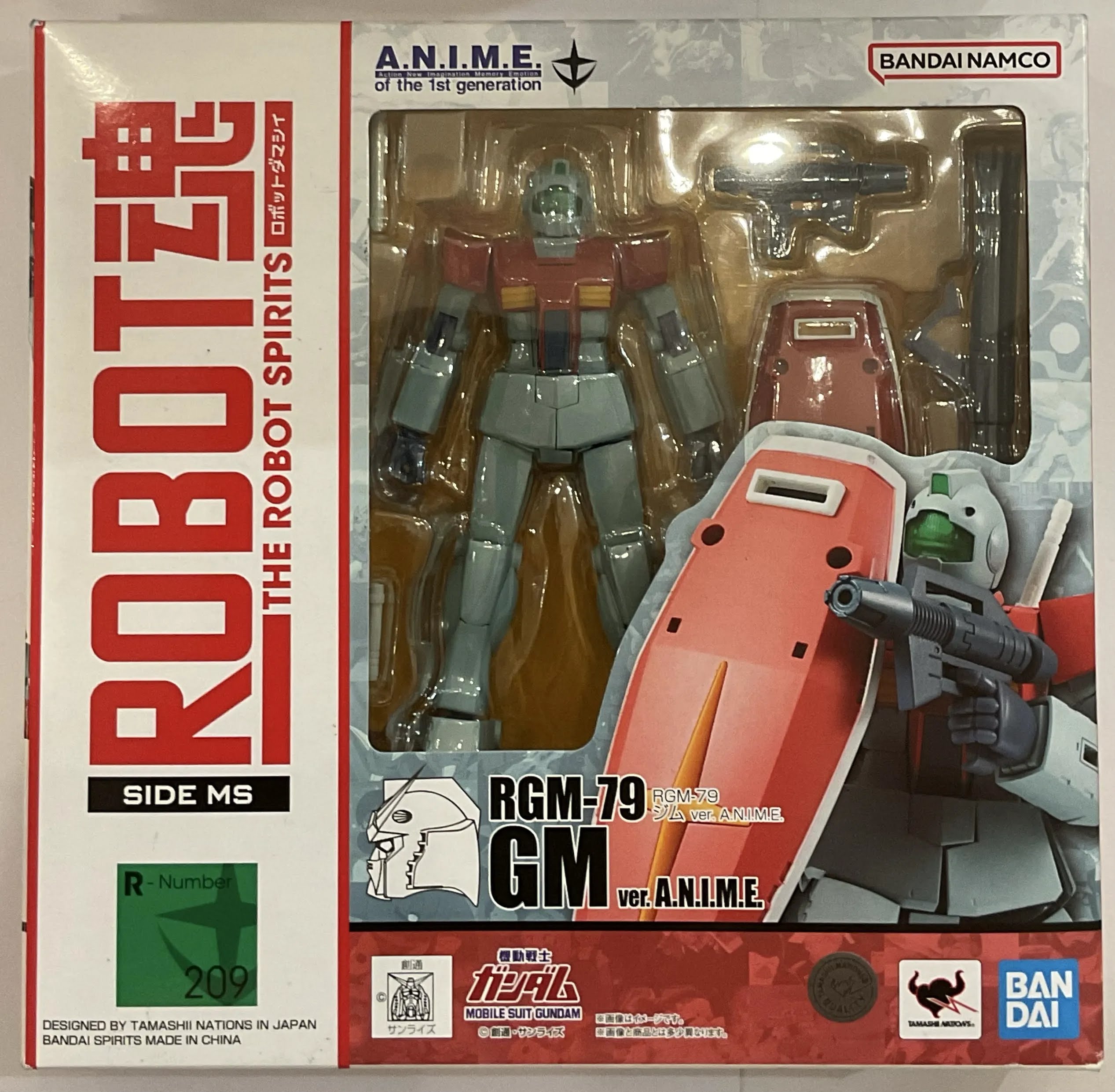 ROBOT魂 <SIDE MS> 機動戦士ガンダム RGM-79 ジム ver. A.N.I.M.E. (再販) 【フィギュア】[BANDAI SPIRITS]