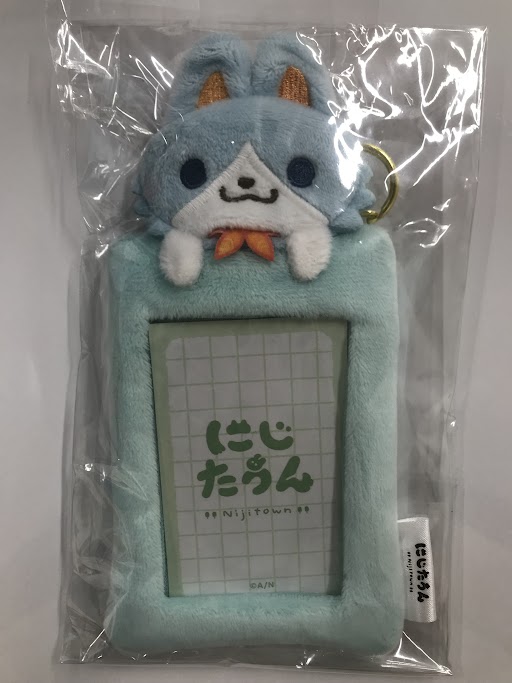 【未開封】にじさんじ にじたうんぐっず いち ふわふわカードホルダー 渚トラウト