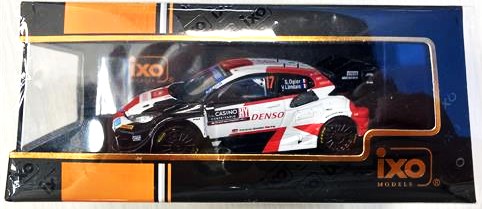 イクソ 1/43 トヨタ GR ヤリス RALLY1 2023年モンテカルロラリー優勝 #17 RAM897 ミニカー