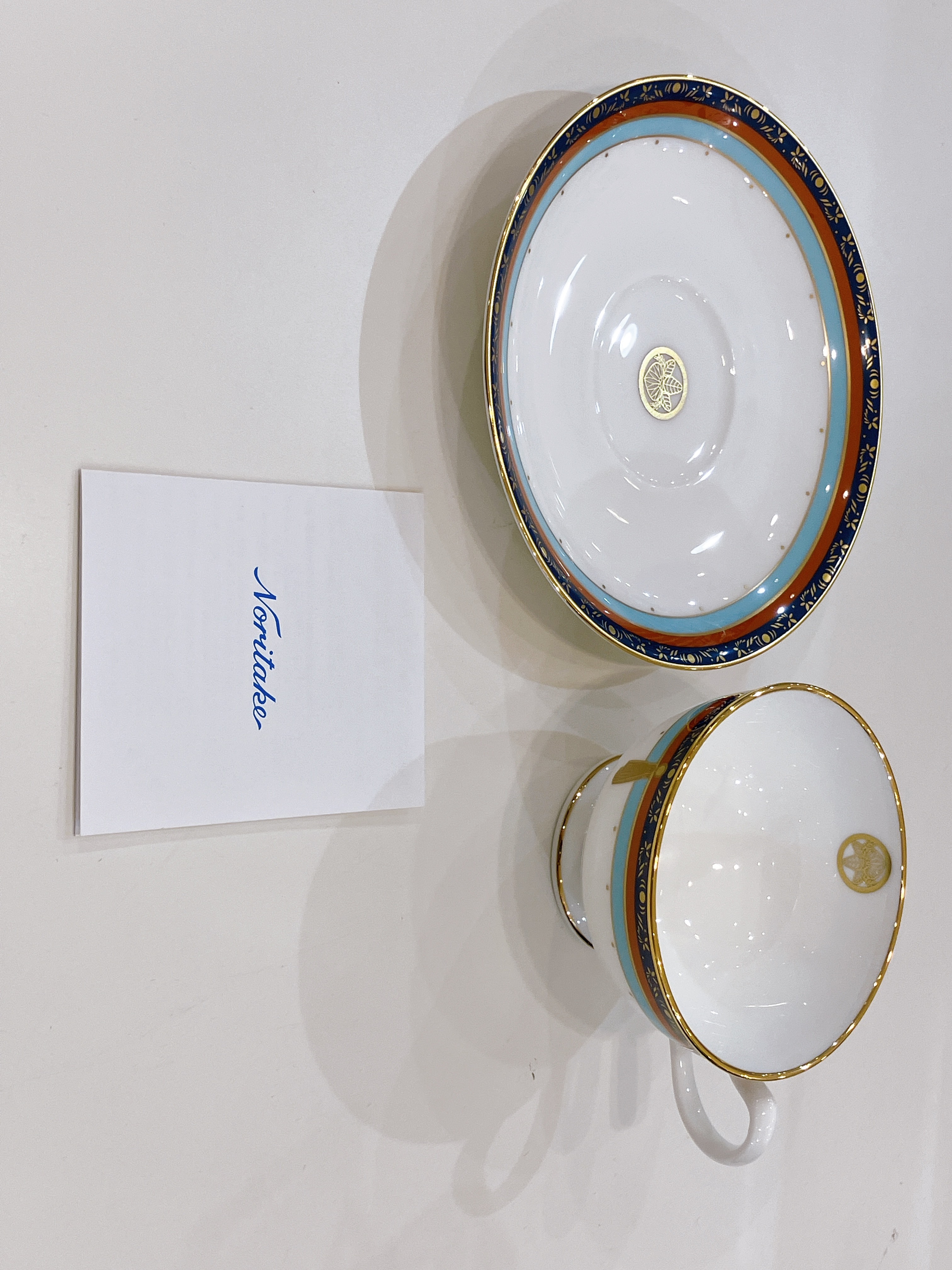 刀剣乱舞×Noritake ティーカップ&ソーサーセット 一期一振
