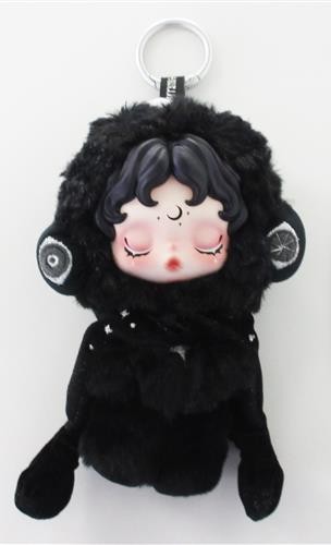 POPMART SKULLPANDA You Found Me! シリーズ ぬいぐるみペンダント Darkness
