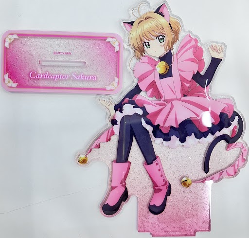 カードキャプターさくら ラメアクリルスタンド さくらグラデーション 木之本桜 クロウカード