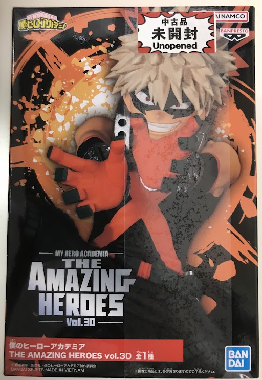 【未開封】僕のヒーローアカデミア THE AMAZING HEROES vol.30 爆豪勝己
