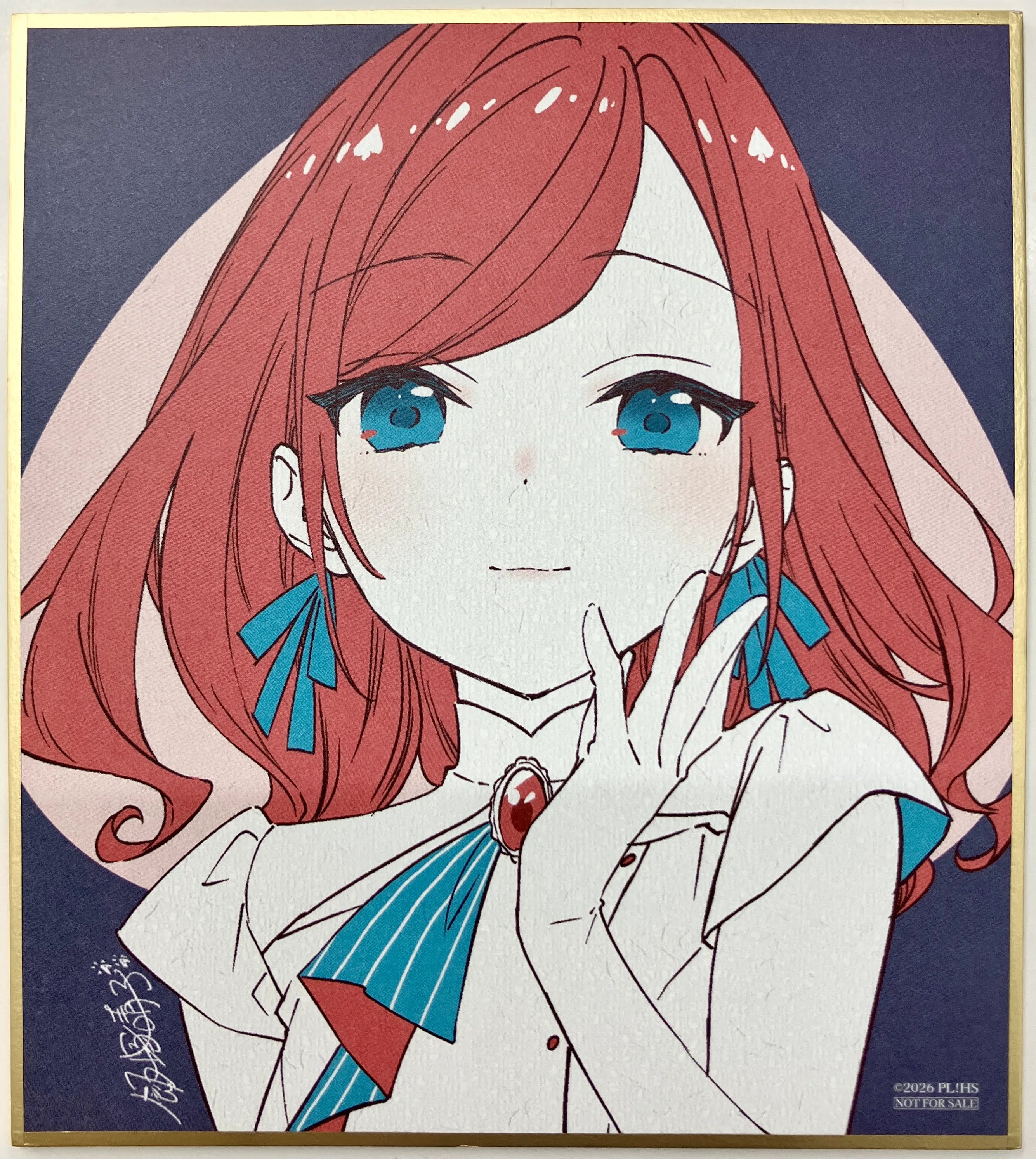 映画 ラブライブ!蓮ノ空女学院スクールアイドルクラブ Bloom Garden Party 描き下ろしミニ色紙 セラス・柳田・リリエンフェルト 【来場者特典/入場者特典】