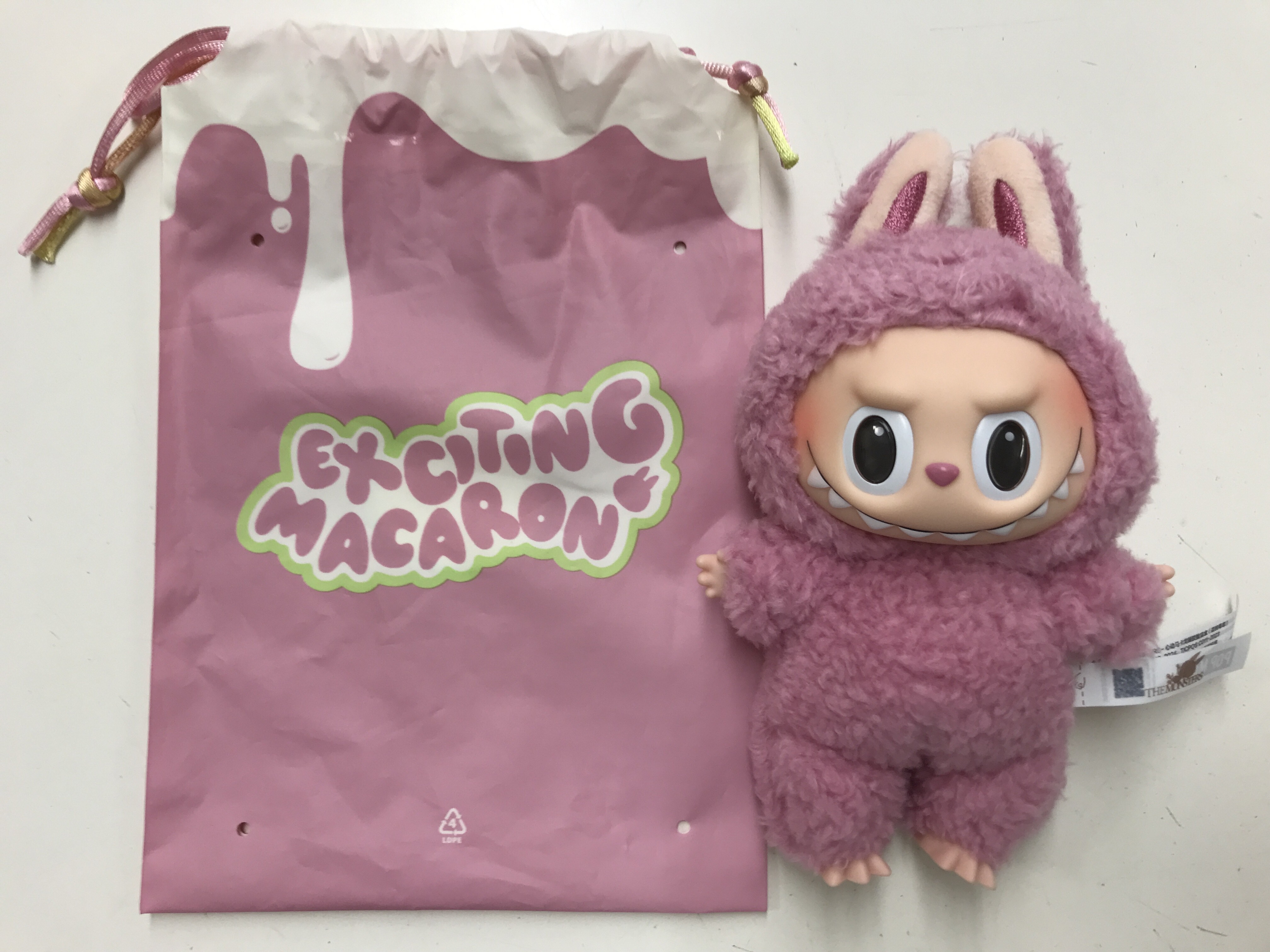 POPMART THE MONSTERS Exciting Macaron ぬいぐるみ シリーズ LABUBU Lychee Berry