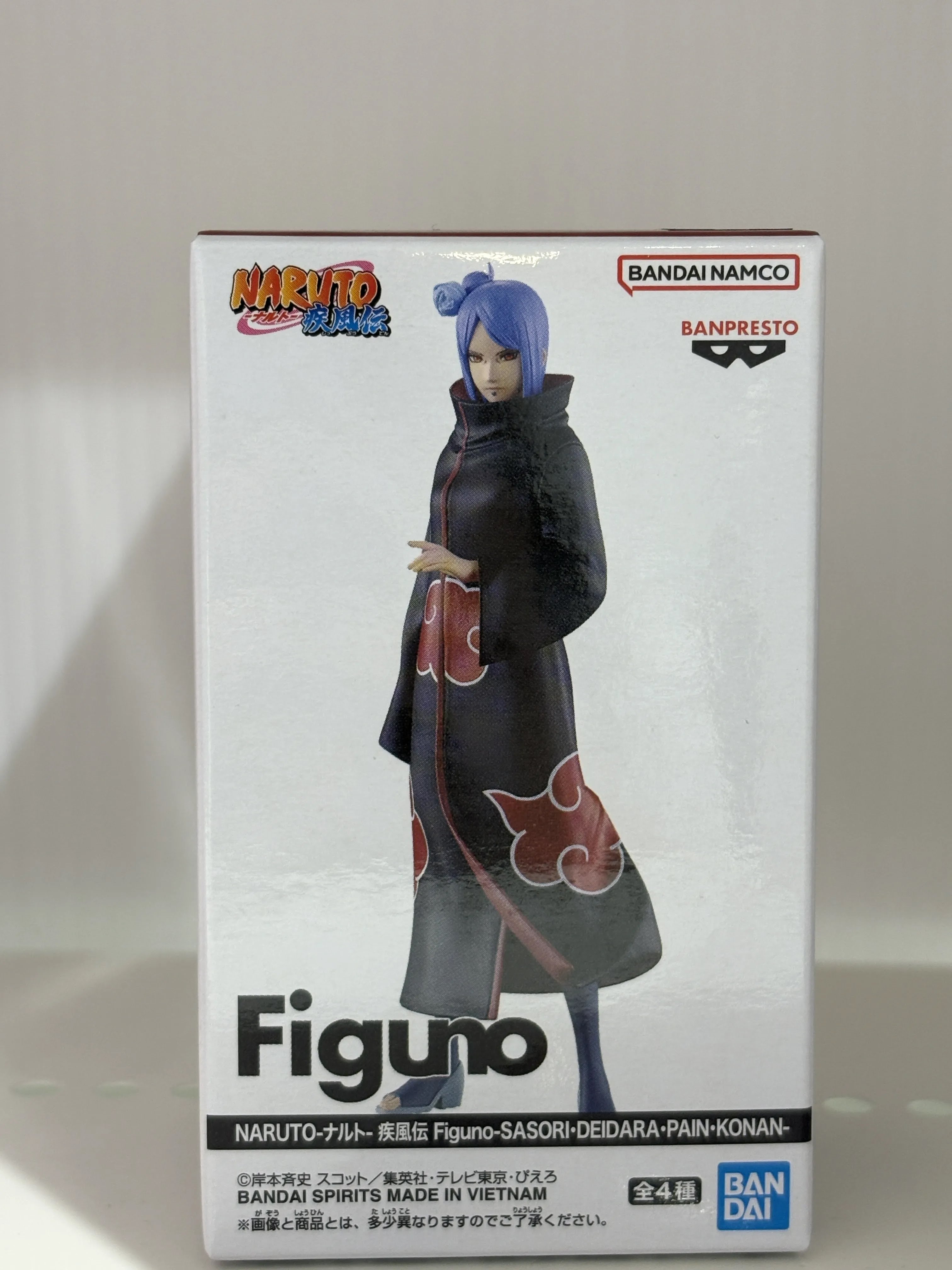 【未開封】NARUTO-ナルト- 疾風伝 Figuno-SASORI・DEIDARA・PAIN・KONAN- 小南