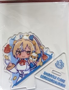 【未開封】ホロライブ×SANRIO CHARACTERS さんかくアクリルスタンド 不知火フレア&コロコロクリリン