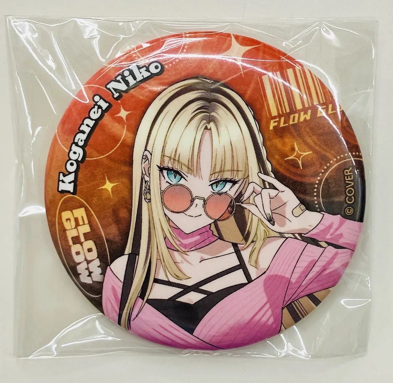 ホロライブ FLOW GLOW ～Spring has come～×TOWER RECORDS トレーディング缶バッジ 春コーデver. 虎金妃笑虎 A