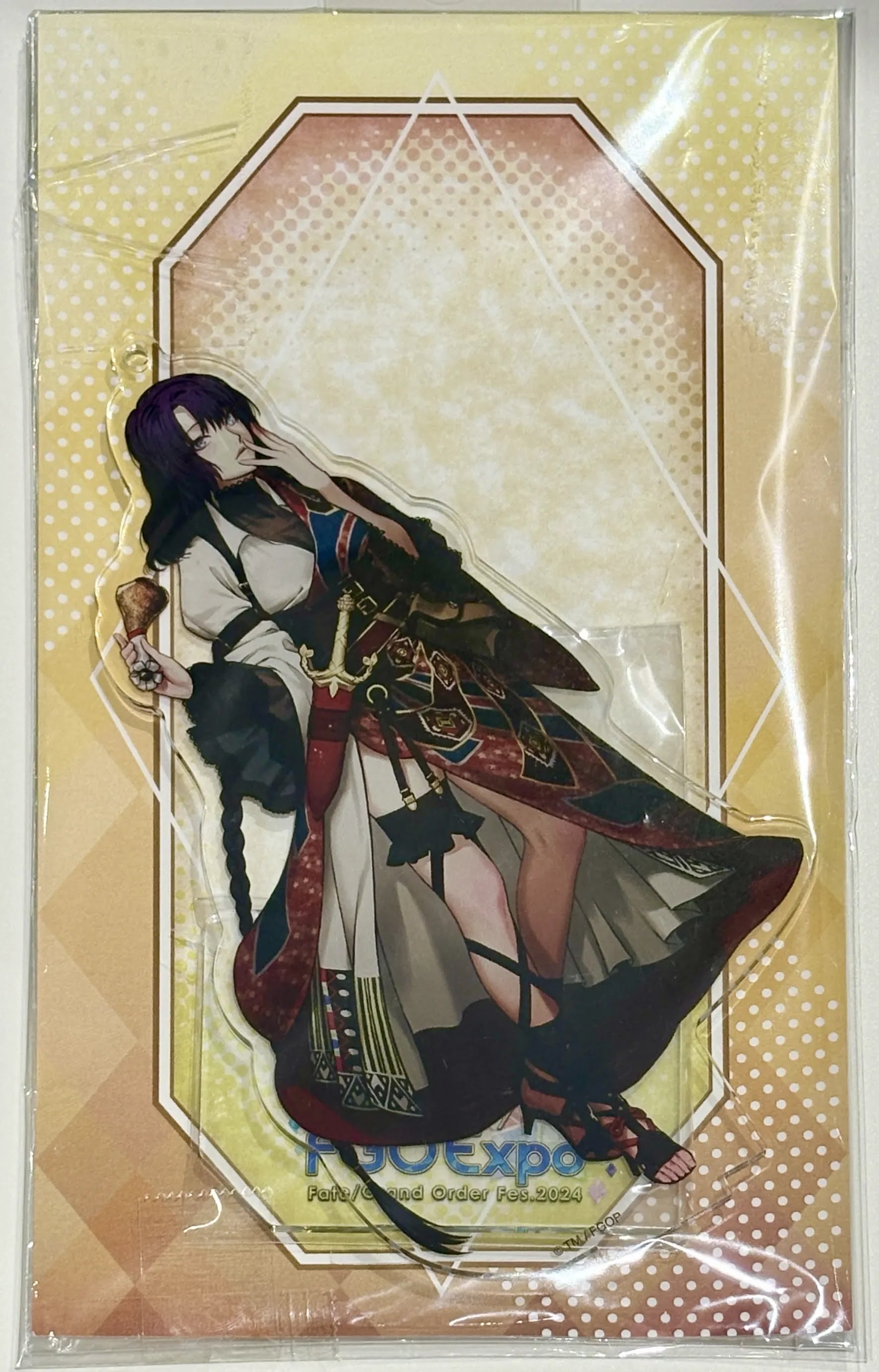 【未開封】Fate/Grand Order FGO Expo ～Fate/Grand Order Fes. 2024 9th Anniversary～ サーヴァント別描き下ろしイラスト アクリルマスコット E へファイスティオン(プリテンダー)