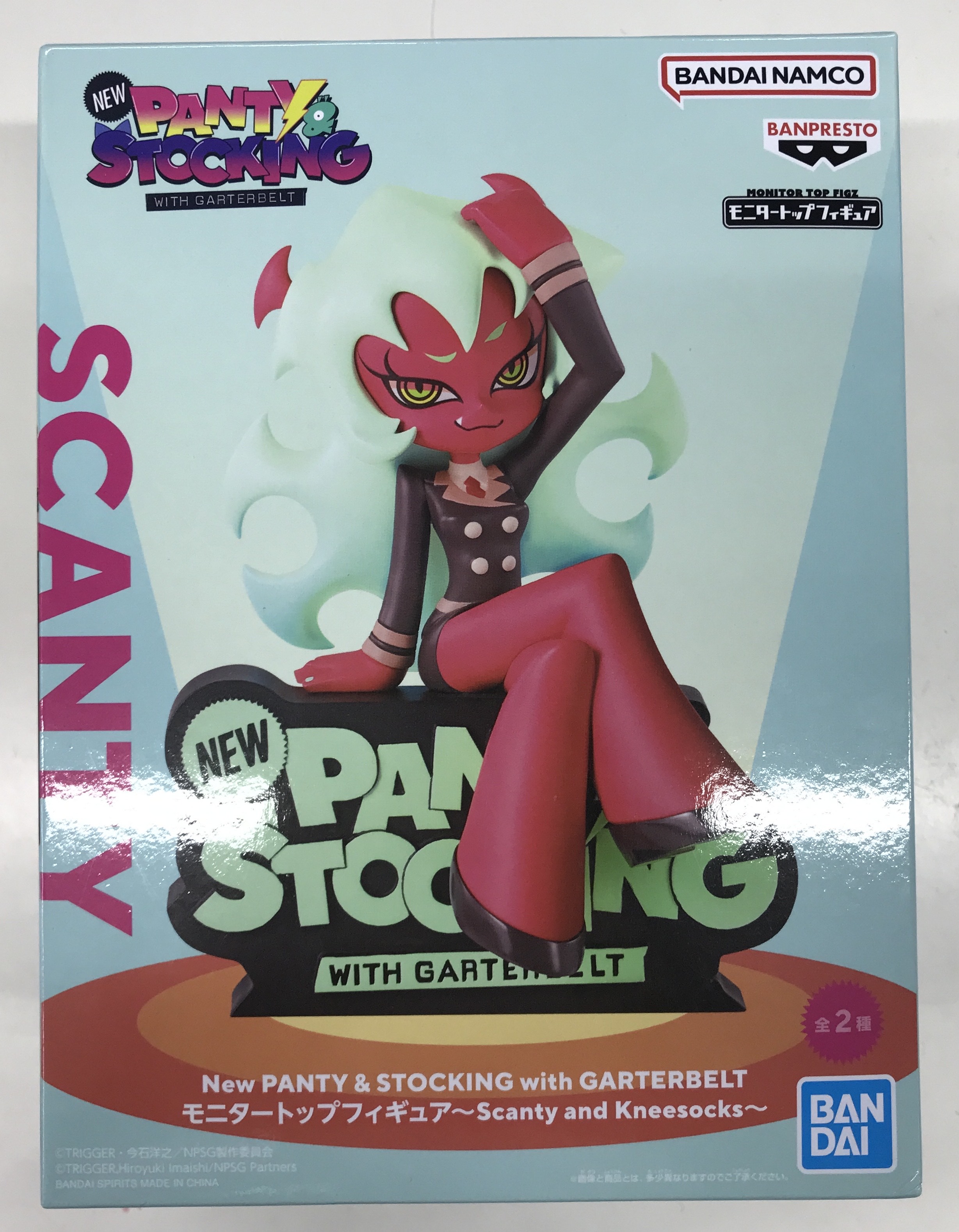 【未開封】New PANTY & STOCKING with GARTERBELT モニタートップフィギュア～Scanty and Kneesocks～ スキャンティ