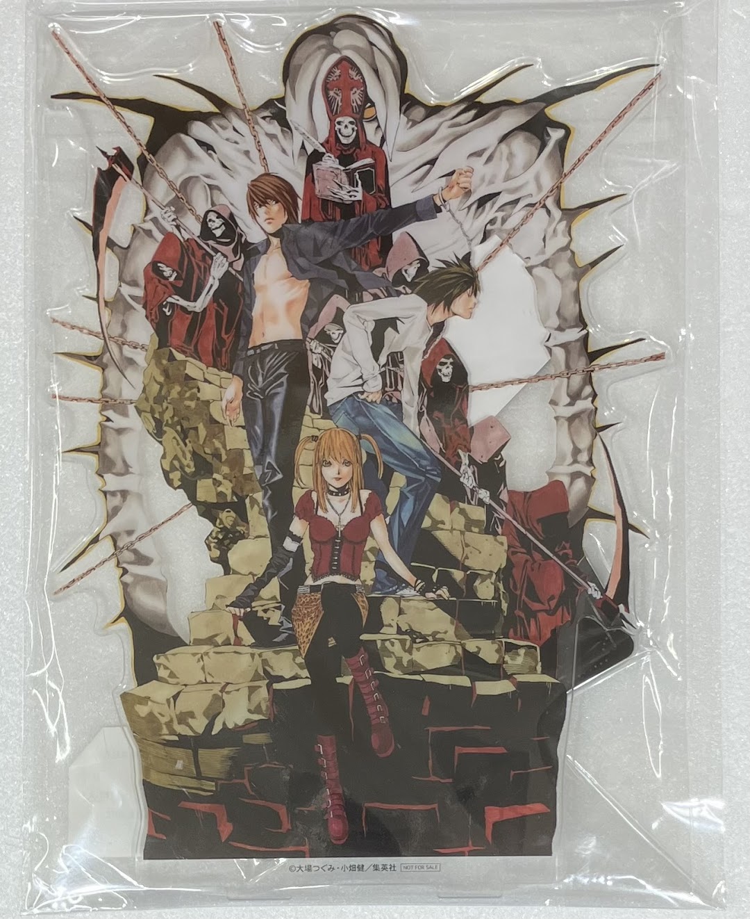 【未開封】DEATH NOTE BIGアクリルスタンド 夜神月&L(エル・ローライト)&弥海砂